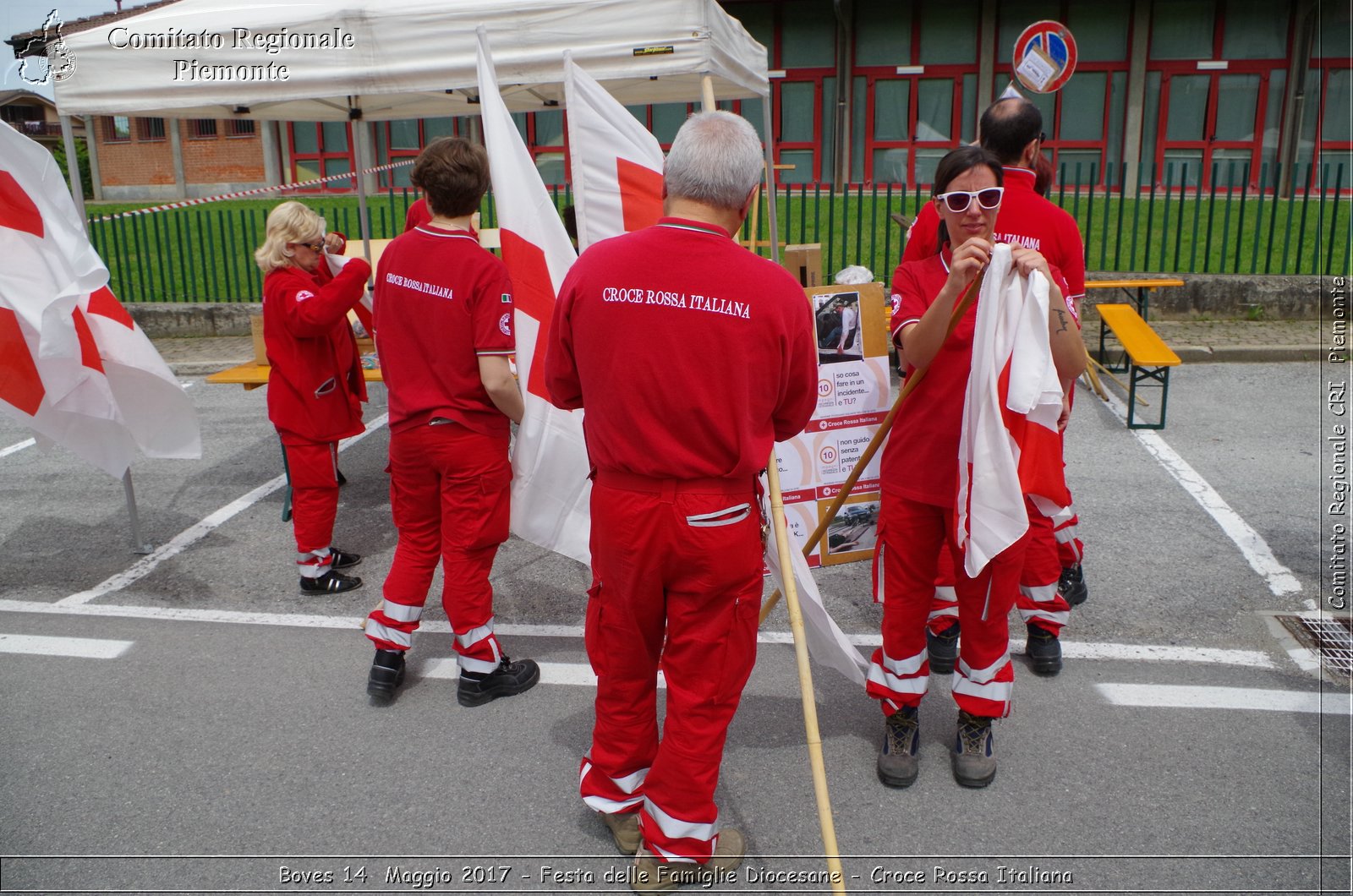 Boves 14  Maggio 2017 - Festa delle Famiglie Diocesane - Croce Rossa Italiana- Comitato Regionale del Piemonte