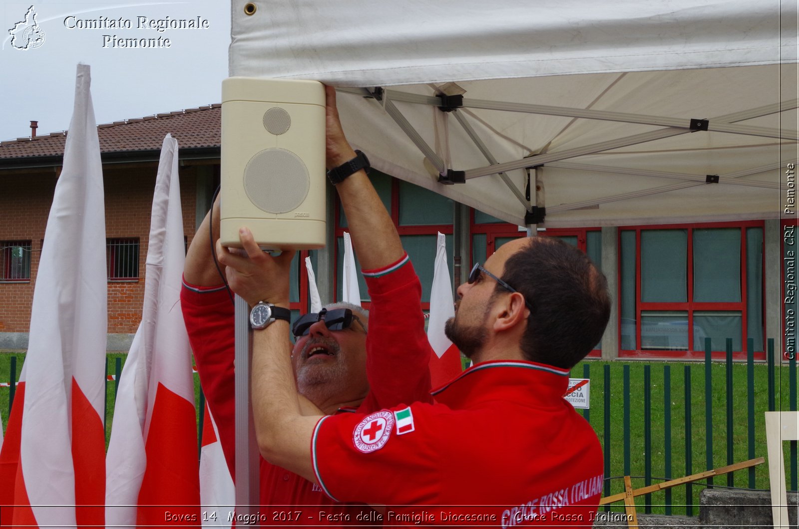 Boves 14  Maggio 2017 - Festa delle Famiglie Diocesane - Croce Rossa Italiana- Comitato Regionale del Piemonte