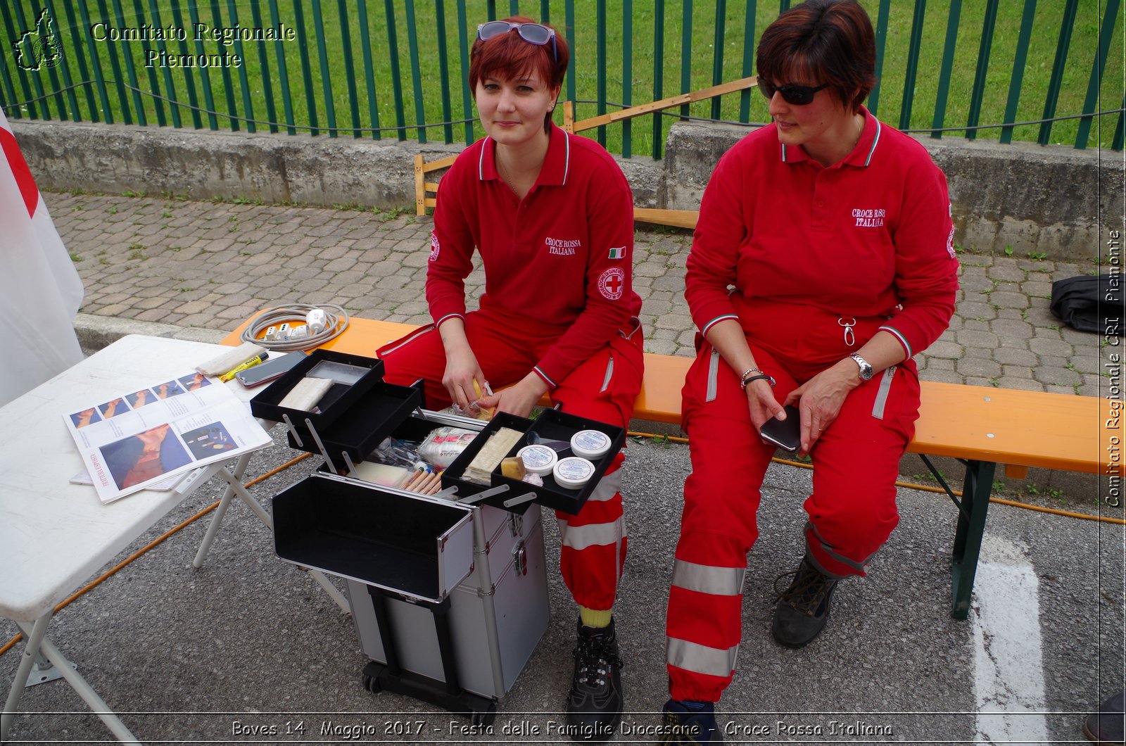 Boves 14  Maggio 2017 - Festa delle Famiglie Diocesane - Croce Rossa Italiana- Comitato Regionale del Piemonte