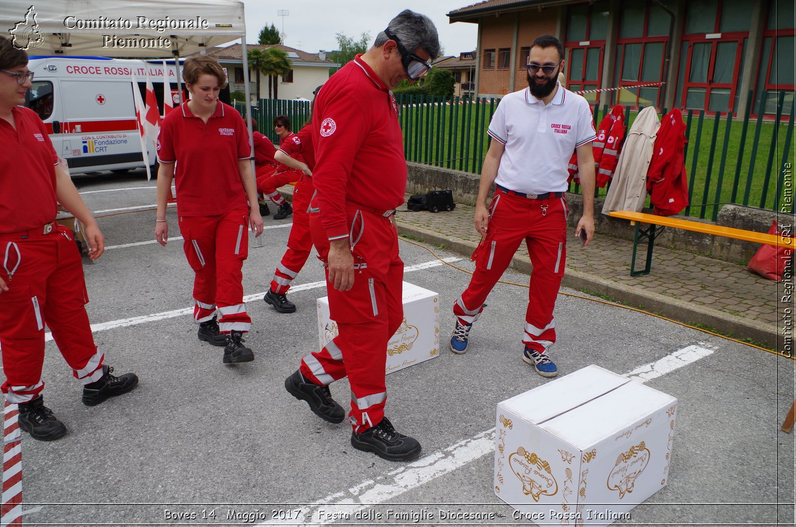 Boves 14  Maggio 2017 - Festa delle Famiglie Diocesane - Croce Rossa Italiana- Comitato Regionale del Piemonte