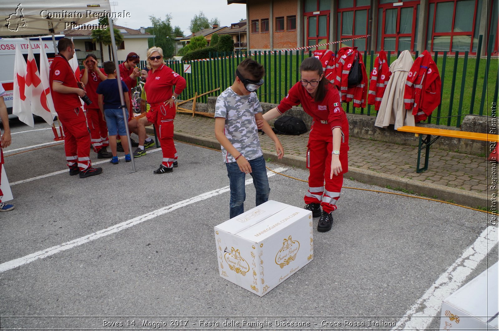 Boves 14  Maggio 2017 - Festa delle Famiglie Diocesane - Croce Rossa Italiana- Comitato Regionale del Piemonte