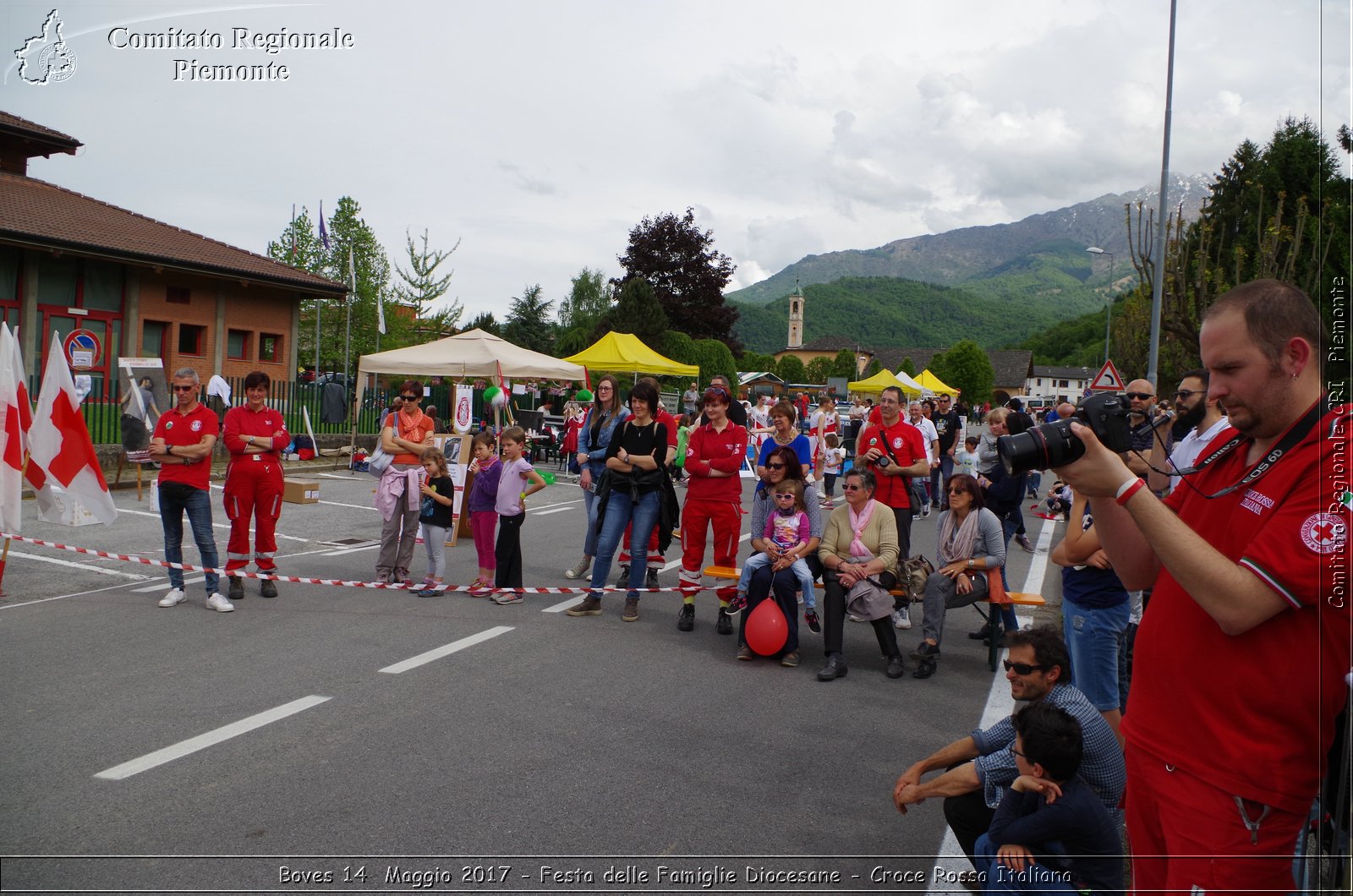 Boves 14  Maggio 2017 - Festa delle Famiglie Diocesane - Croce Rossa Italiana- Comitato Regionale del Piemonte