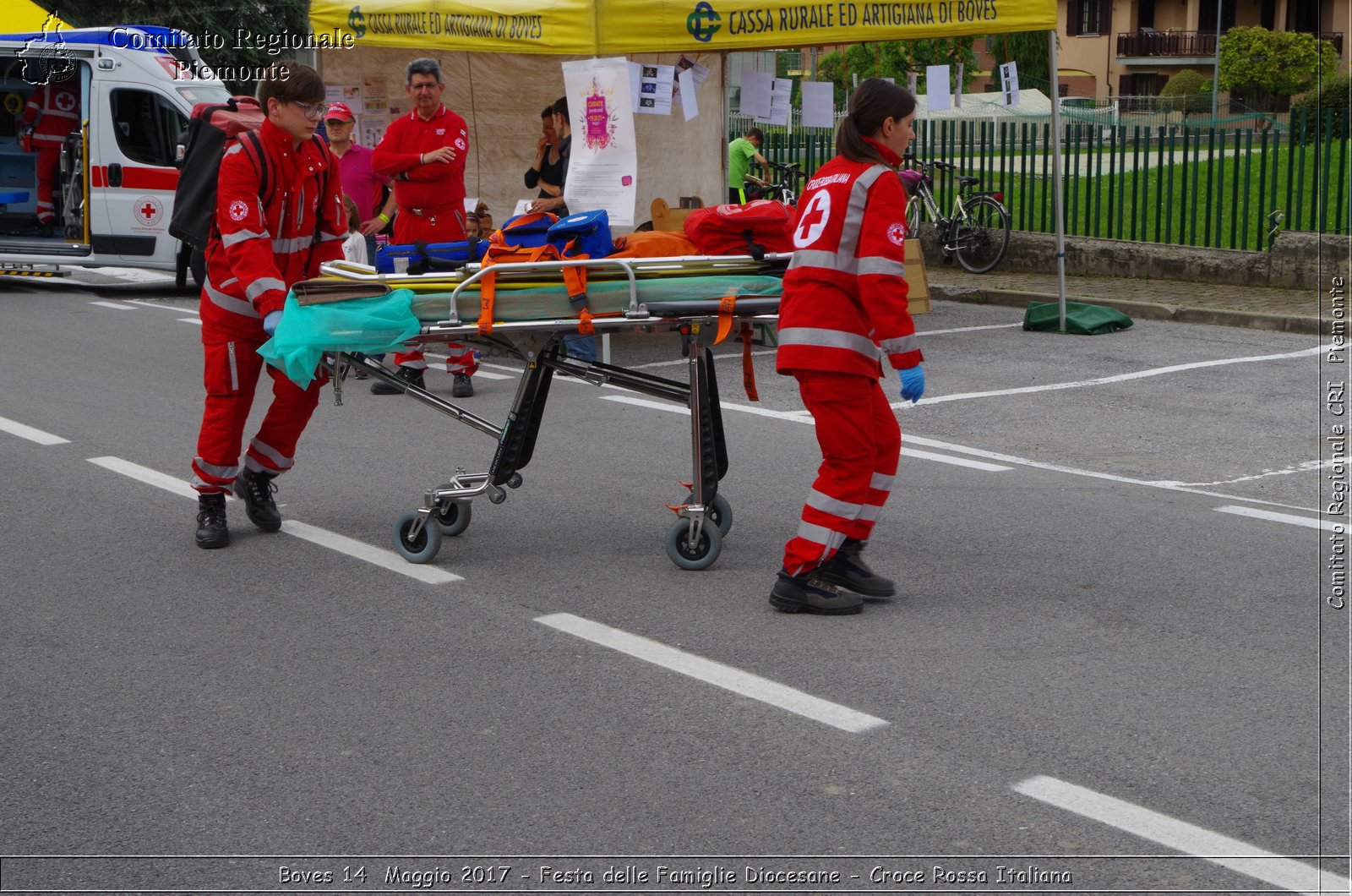 Boves 14  Maggio 2017 - Festa delle Famiglie Diocesane - Croce Rossa Italiana- Comitato Regionale del Piemonte