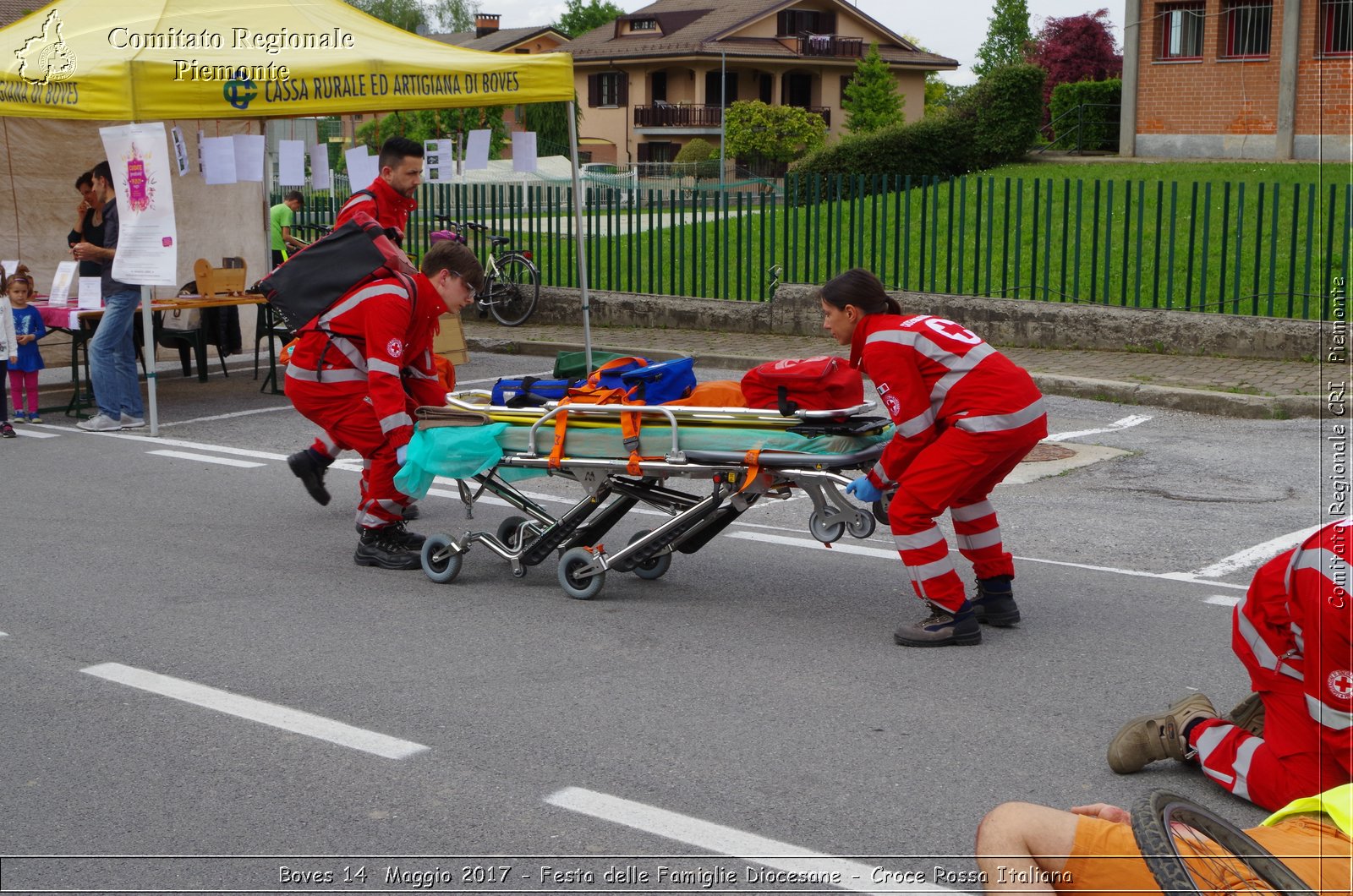 Boves 14  Maggio 2017 - Festa delle Famiglie Diocesane - Croce Rossa Italiana- Comitato Regionale del Piemonte