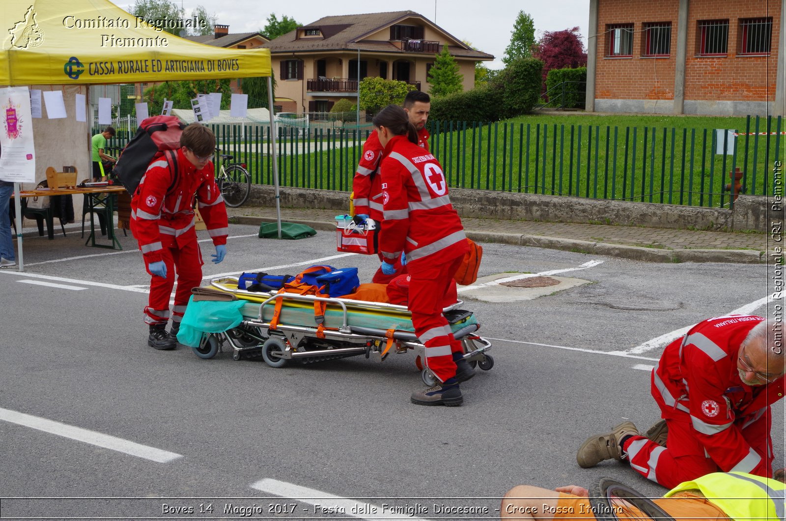 Boves 14  Maggio 2017 - Festa delle Famiglie Diocesane - Croce Rossa Italiana- Comitato Regionale del Piemonte