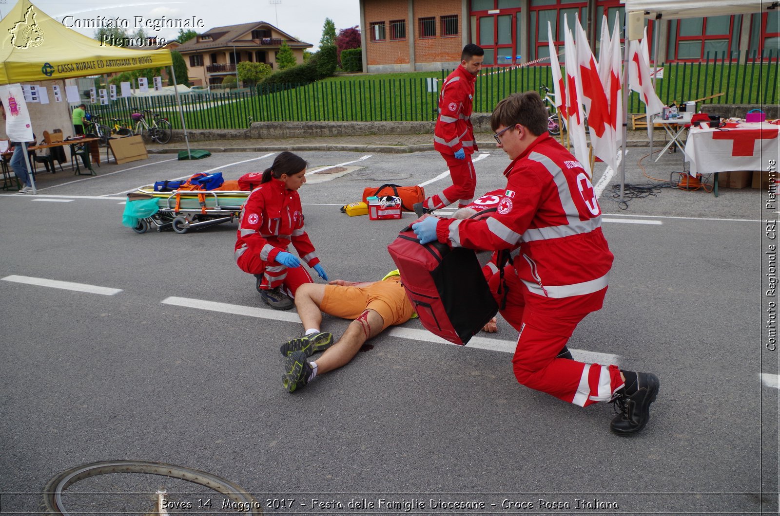 Boves 14  Maggio 2017 - Festa delle Famiglie Diocesane - Croce Rossa Italiana- Comitato Regionale del Piemonte