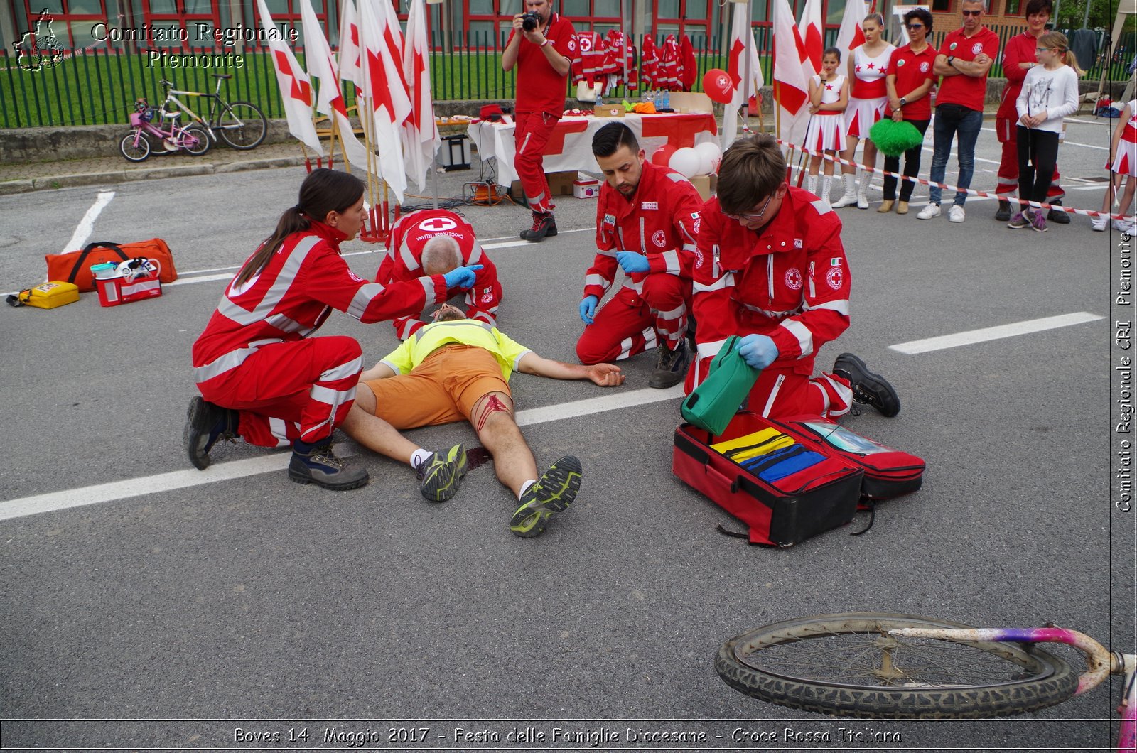 Boves 14  Maggio 2017 - Festa delle Famiglie Diocesane - Croce Rossa Italiana- Comitato Regionale del Piemonte