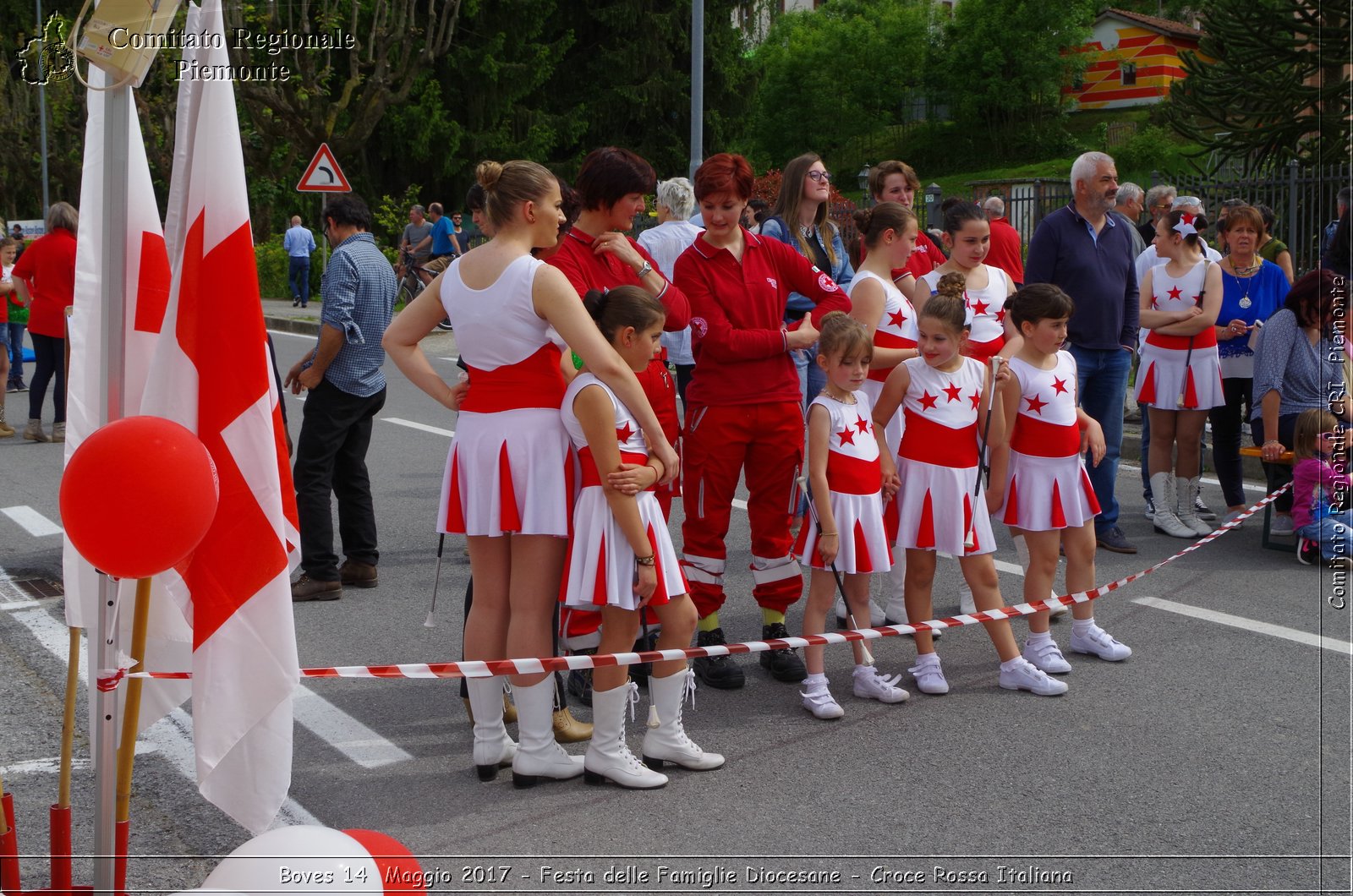 Boves 14  Maggio 2017 - Festa delle Famiglie Diocesane - Croce Rossa Italiana- Comitato Regionale del Piemonte