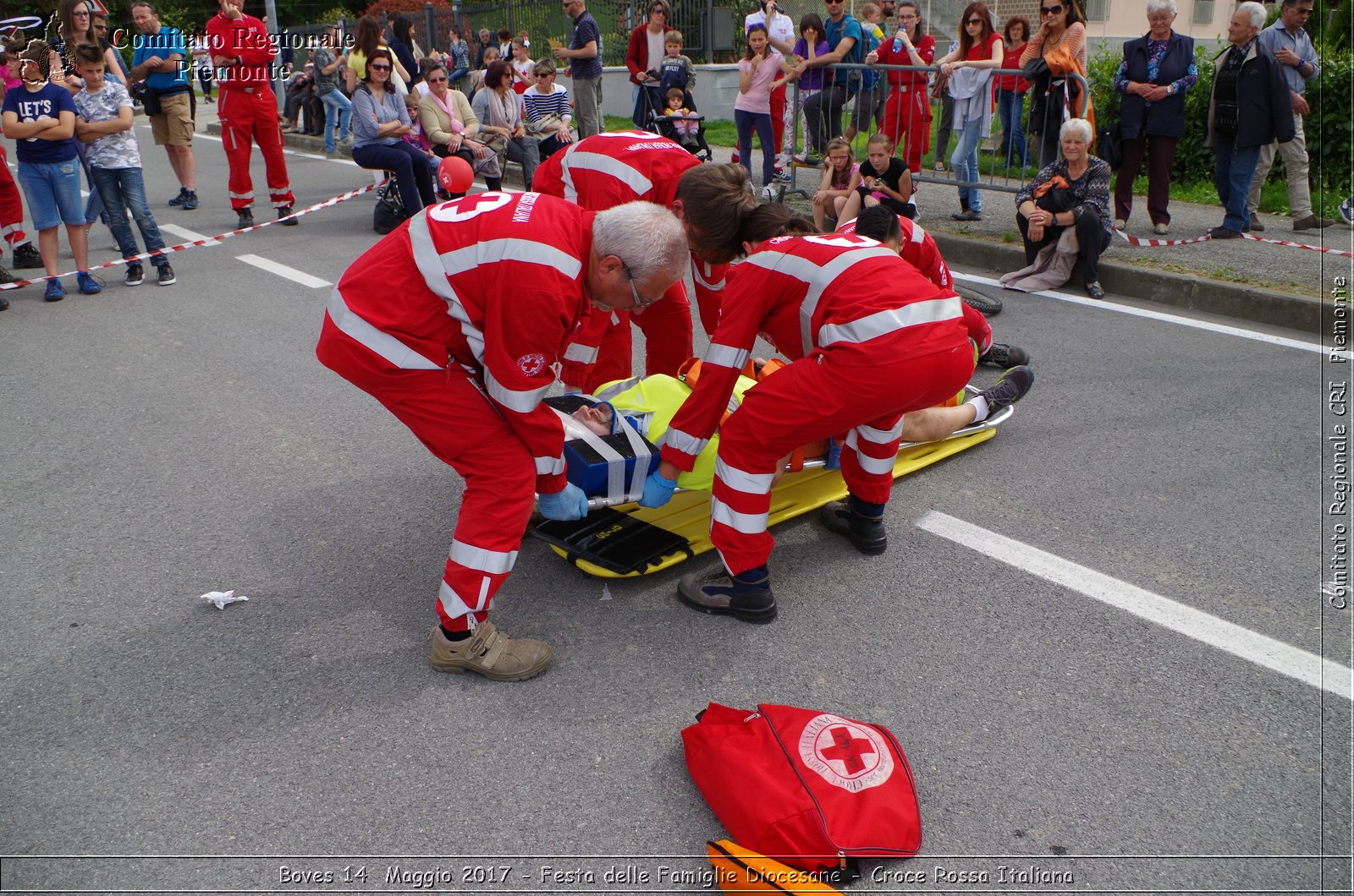 Boves 14  Maggio 2017 - Festa delle Famiglie Diocesane - Croce Rossa Italiana- Comitato Regionale del Piemonte