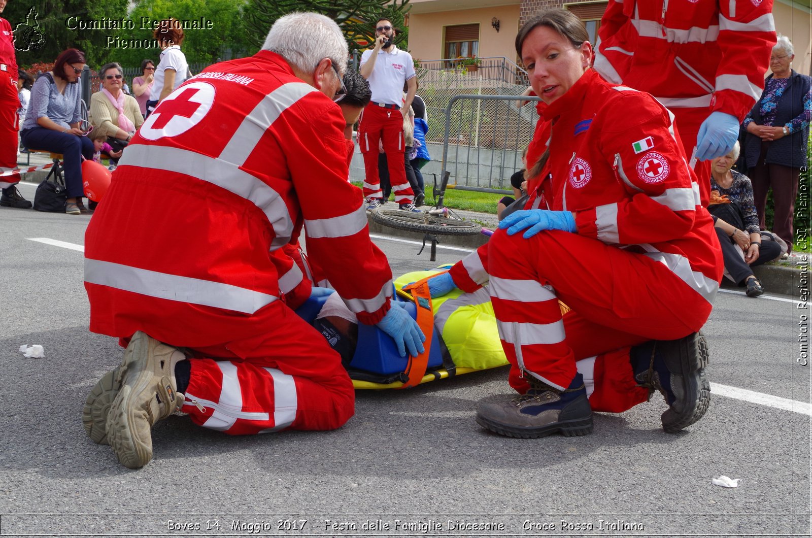 Boves 14  Maggio 2017 - Festa delle Famiglie Diocesane - Croce Rossa Italiana- Comitato Regionale del Piemonte