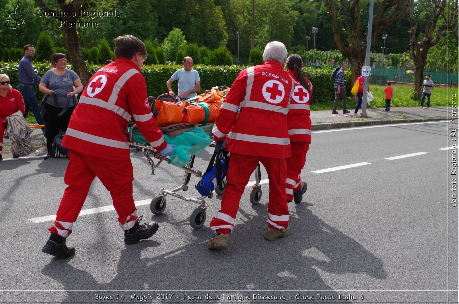 Boves 14  Maggio 2017 - Festa delle Famiglie Diocesane - Croce Rossa Italiana- Comitato Regionale del Piemonte