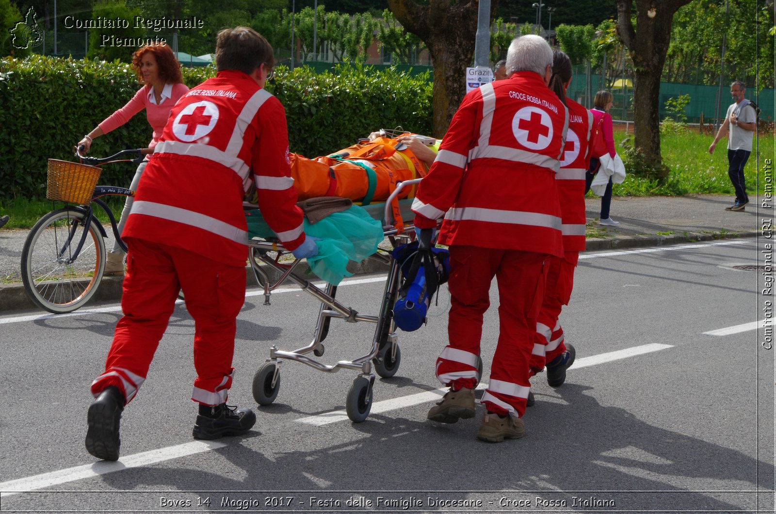 Boves 14  Maggio 2017 - Festa delle Famiglie Diocesane - Croce Rossa Italiana- Comitato Regionale del Piemonte