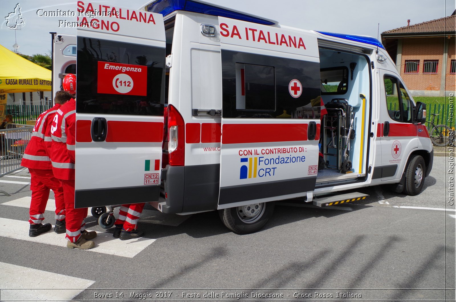 Boves 14  Maggio 2017 - Festa delle Famiglie Diocesane - Croce Rossa Italiana- Comitato Regionale del Piemonte