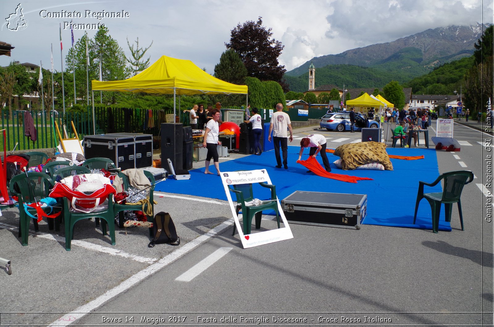 Boves 14  Maggio 2017 - Festa delle Famiglie Diocesane - Croce Rossa Italiana- Comitato Regionale del Piemonte