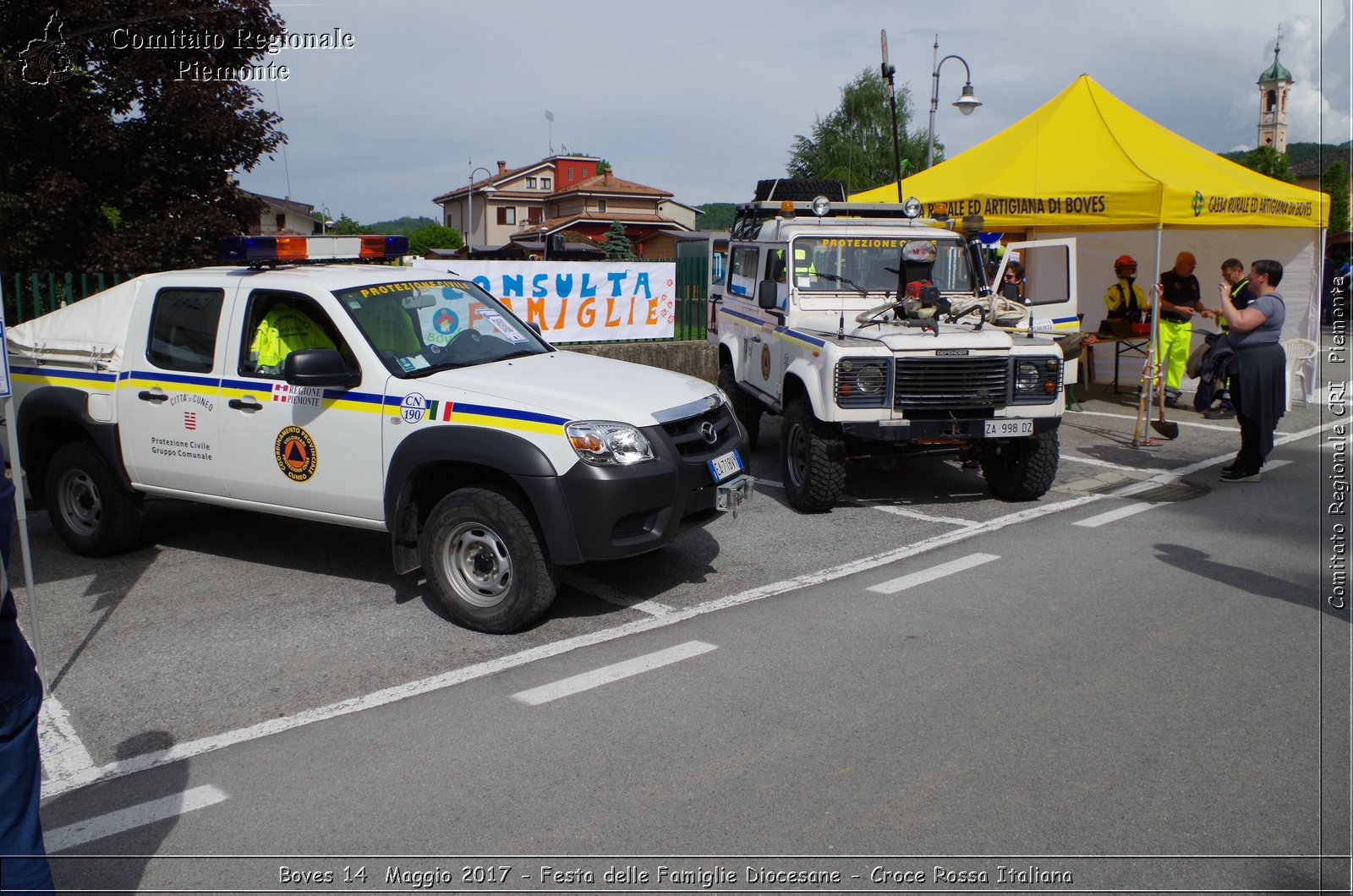 Boves 14  Maggio 2017 - Festa delle Famiglie Diocesane - Croce Rossa Italiana- Comitato Regionale del Piemonte