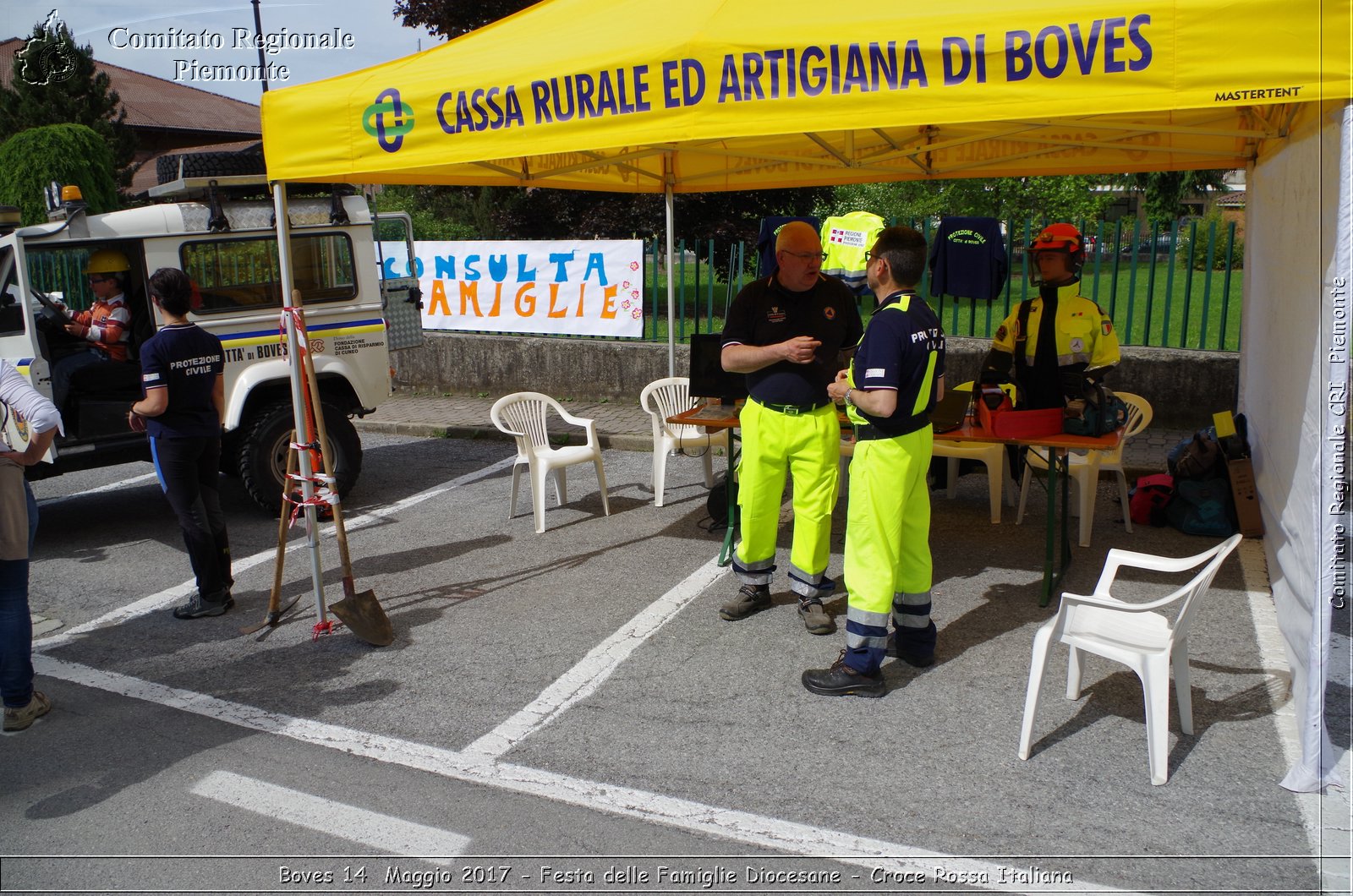 Boves 14  Maggio 2017 - Festa delle Famiglie Diocesane - Croce Rossa Italiana- Comitato Regionale del Piemonte