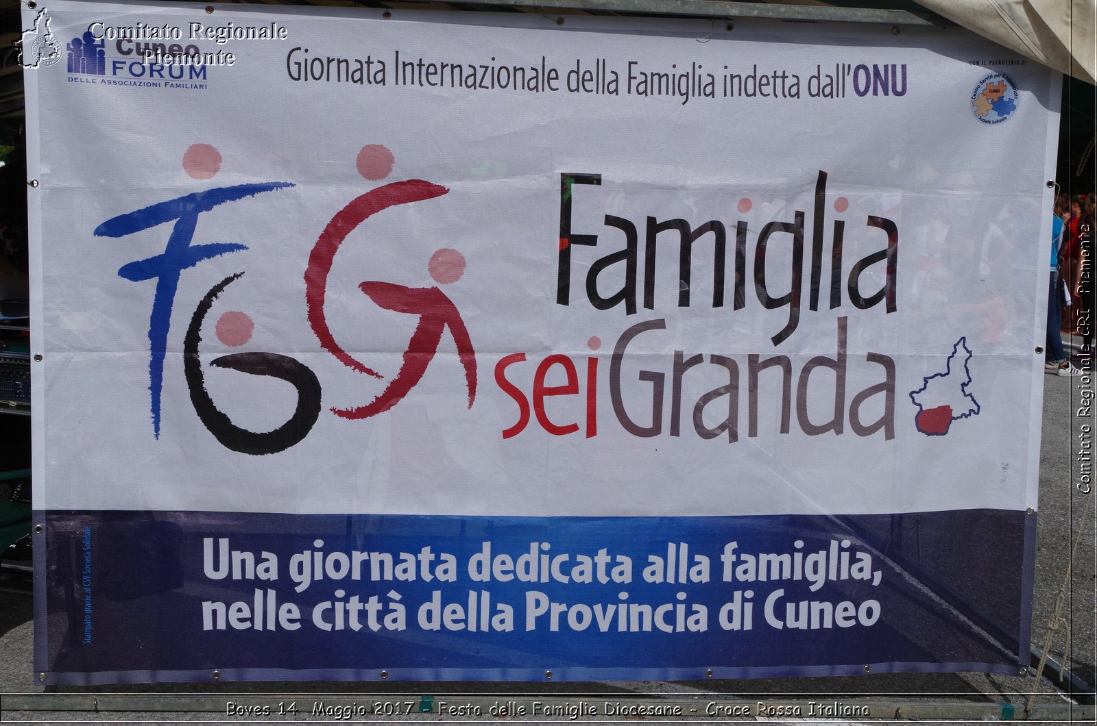 Boves 14  Maggio 2017 - Festa delle Famiglie Diocesane - Croce Rossa Italiana- Comitato Regionale del Piemonte