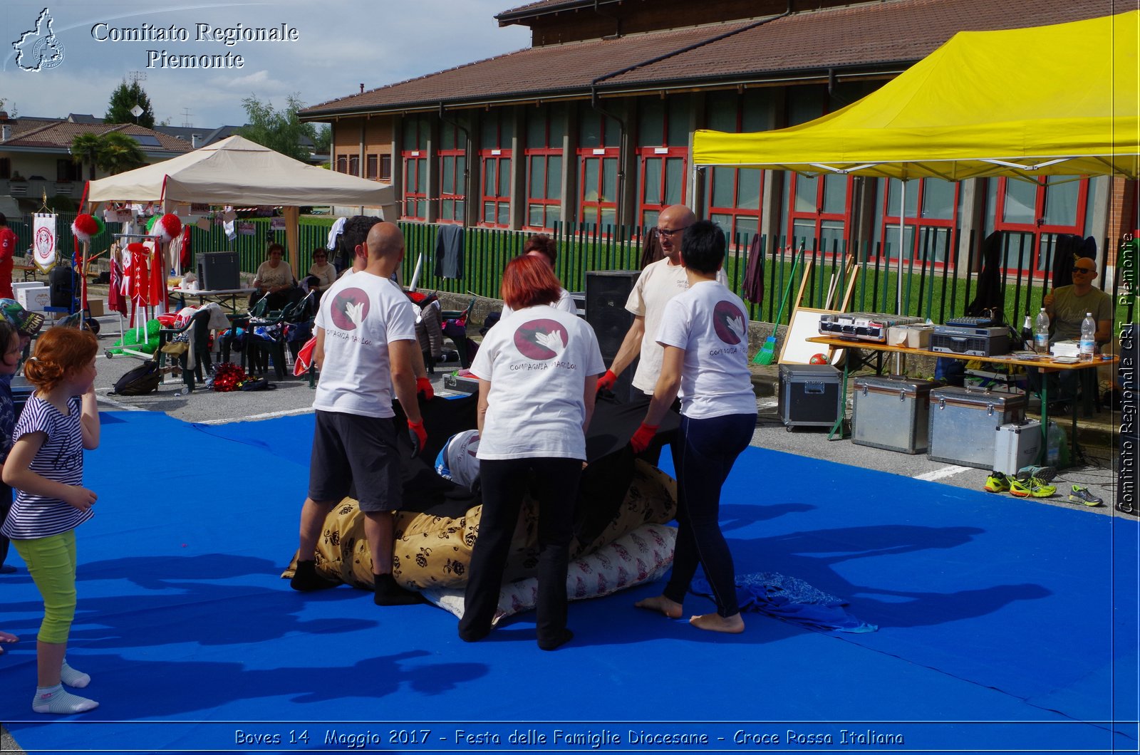 Boves 14  Maggio 2017 - Festa delle Famiglie Diocesane - Croce Rossa Italiana- Comitato Regionale del Piemonte