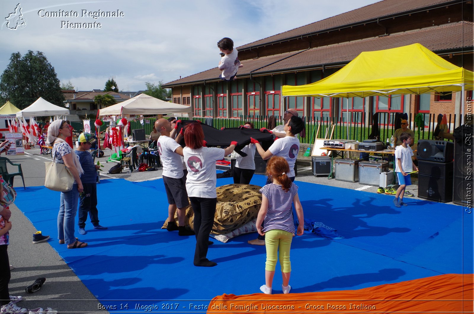 Boves 14  Maggio 2017 - Festa delle Famiglie Diocesane - Croce Rossa Italiana- Comitato Regionale del Piemonte