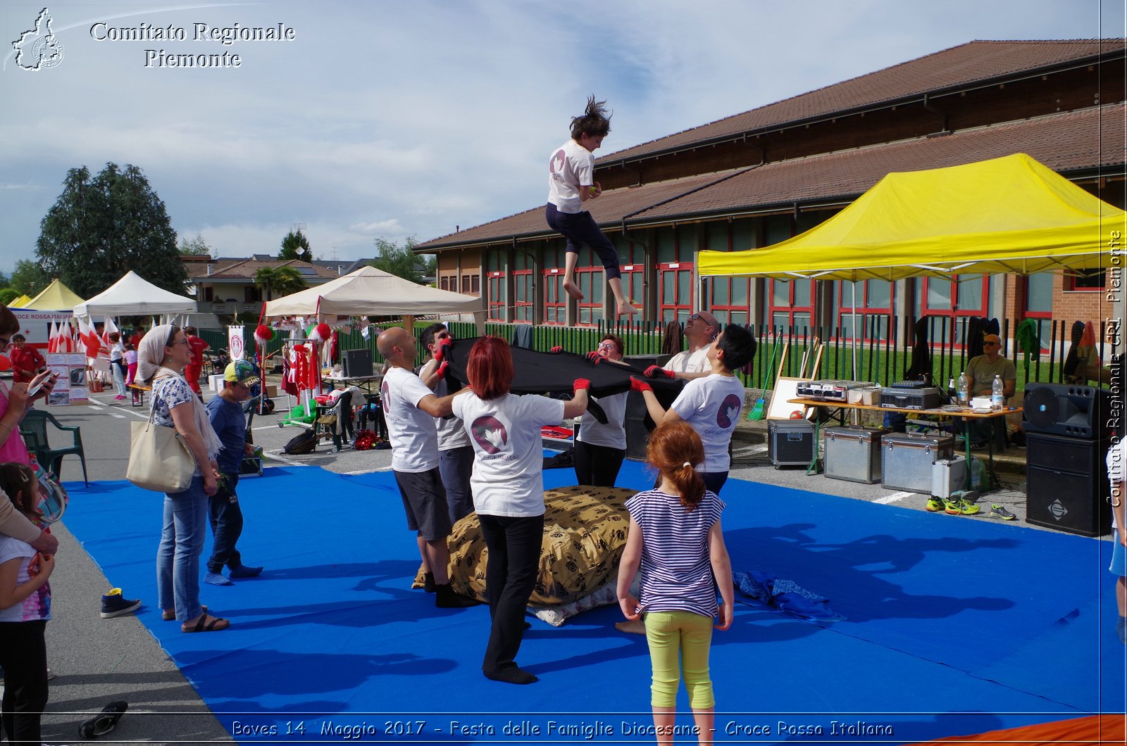 Boves 14  Maggio 2017 - Festa delle Famiglie Diocesane - Croce Rossa Italiana- Comitato Regionale del Piemonte