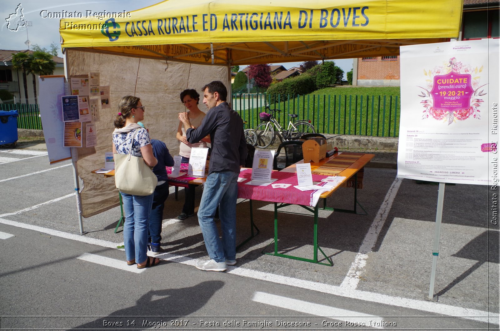 Boves 14  Maggio 2017 - Festa delle Famiglie Diocesane - Croce Rossa Italiana- Comitato Regionale del Piemonte