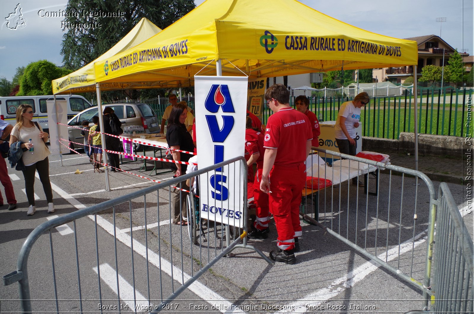 Boves 14  Maggio 2017 - Festa delle Famiglie Diocesane - Croce Rossa Italiana- Comitato Regionale del Piemonte