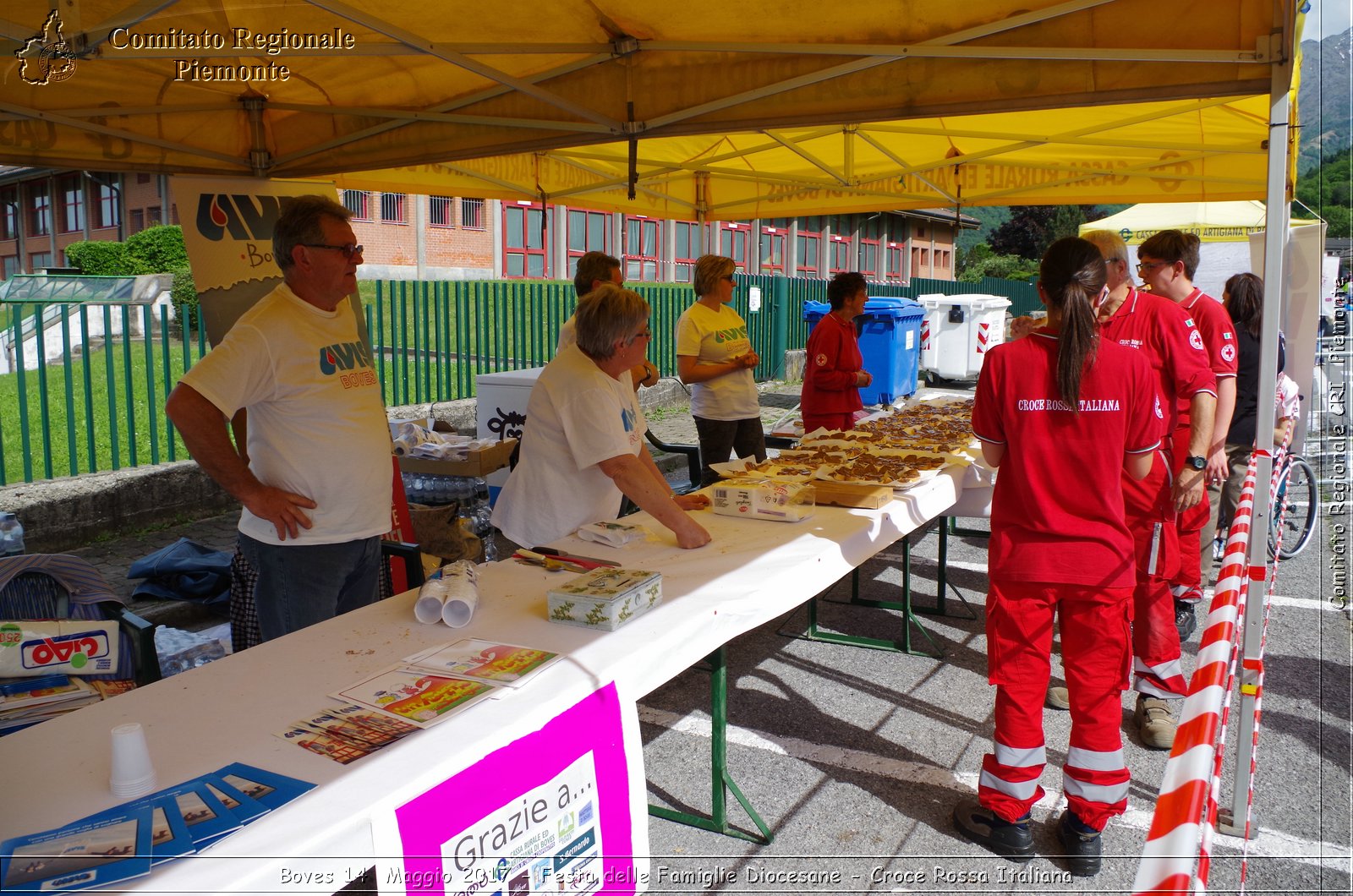 Boves 14  Maggio 2017 - Festa delle Famiglie Diocesane - Croce Rossa Italiana- Comitato Regionale del Piemonte