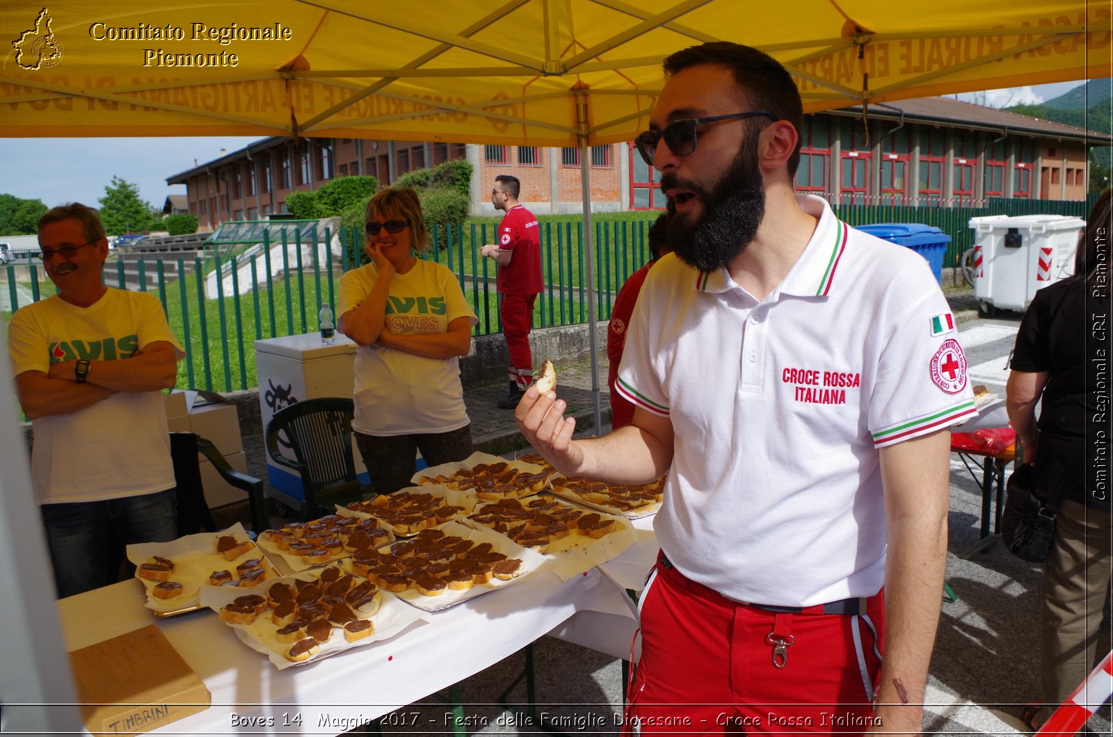 Boves 14  Maggio 2017 - Festa delle Famiglie Diocesane - Croce Rossa Italiana- Comitato Regionale del Piemonte