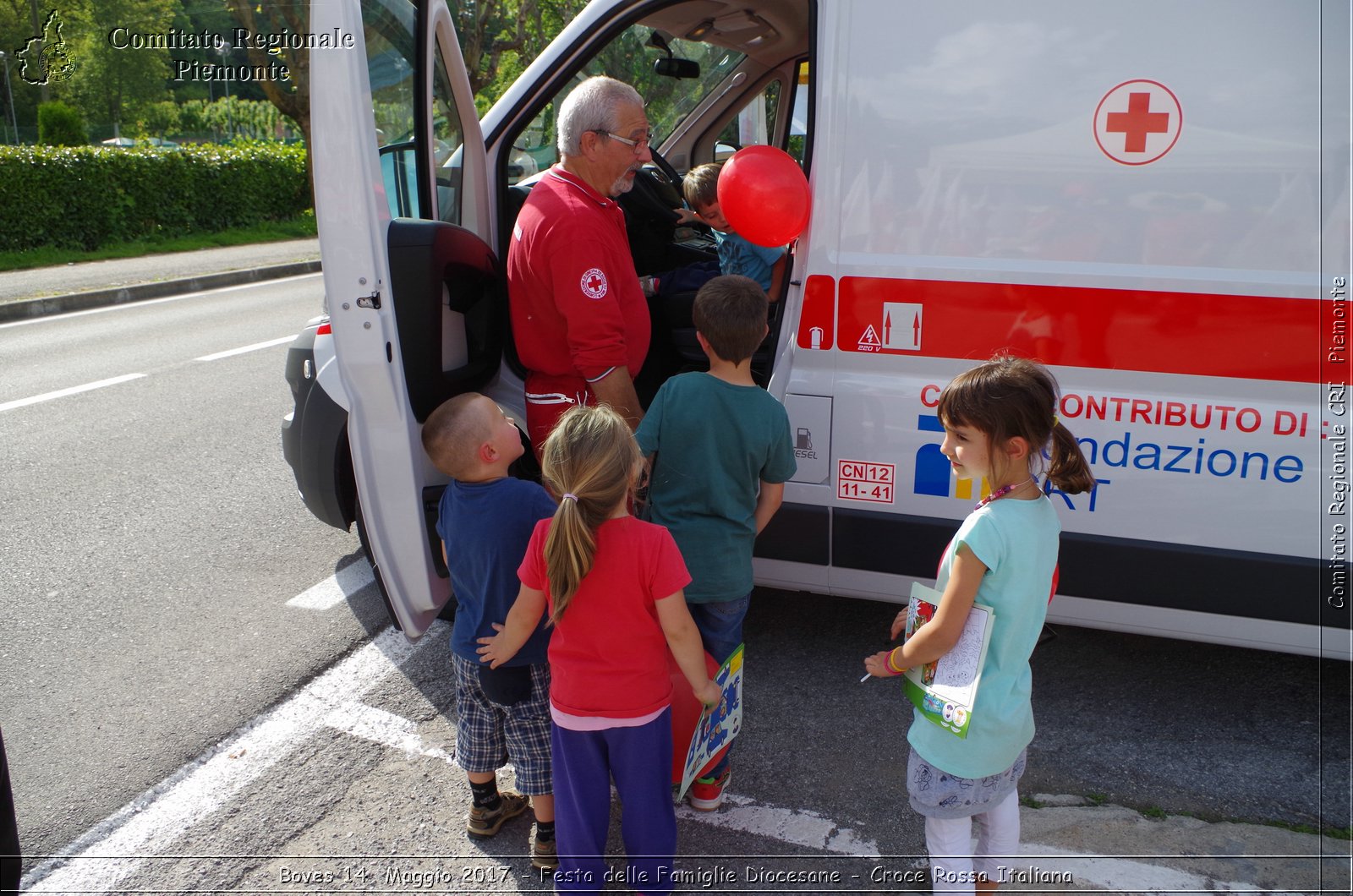 Boves 14  Maggio 2017 - Festa delle Famiglie Diocesane - Croce Rossa Italiana- Comitato Regionale del Piemonte