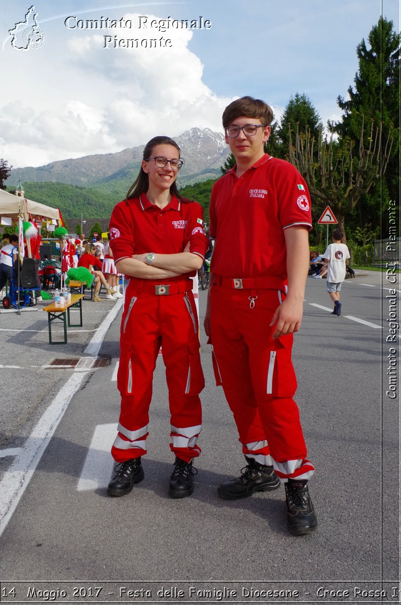 Boves 14  Maggio 2017 - Festa delle Famiglie Diocesane - Croce Rossa Italiana- Comitato Regionale del Piemonte