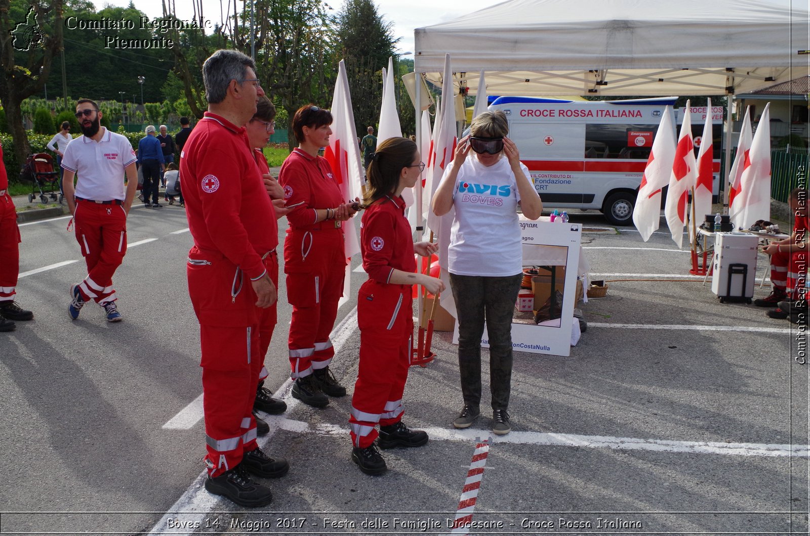 Boves 14  Maggio 2017 - Festa delle Famiglie Diocesane - Croce Rossa Italiana- Comitato Regionale del Piemonte