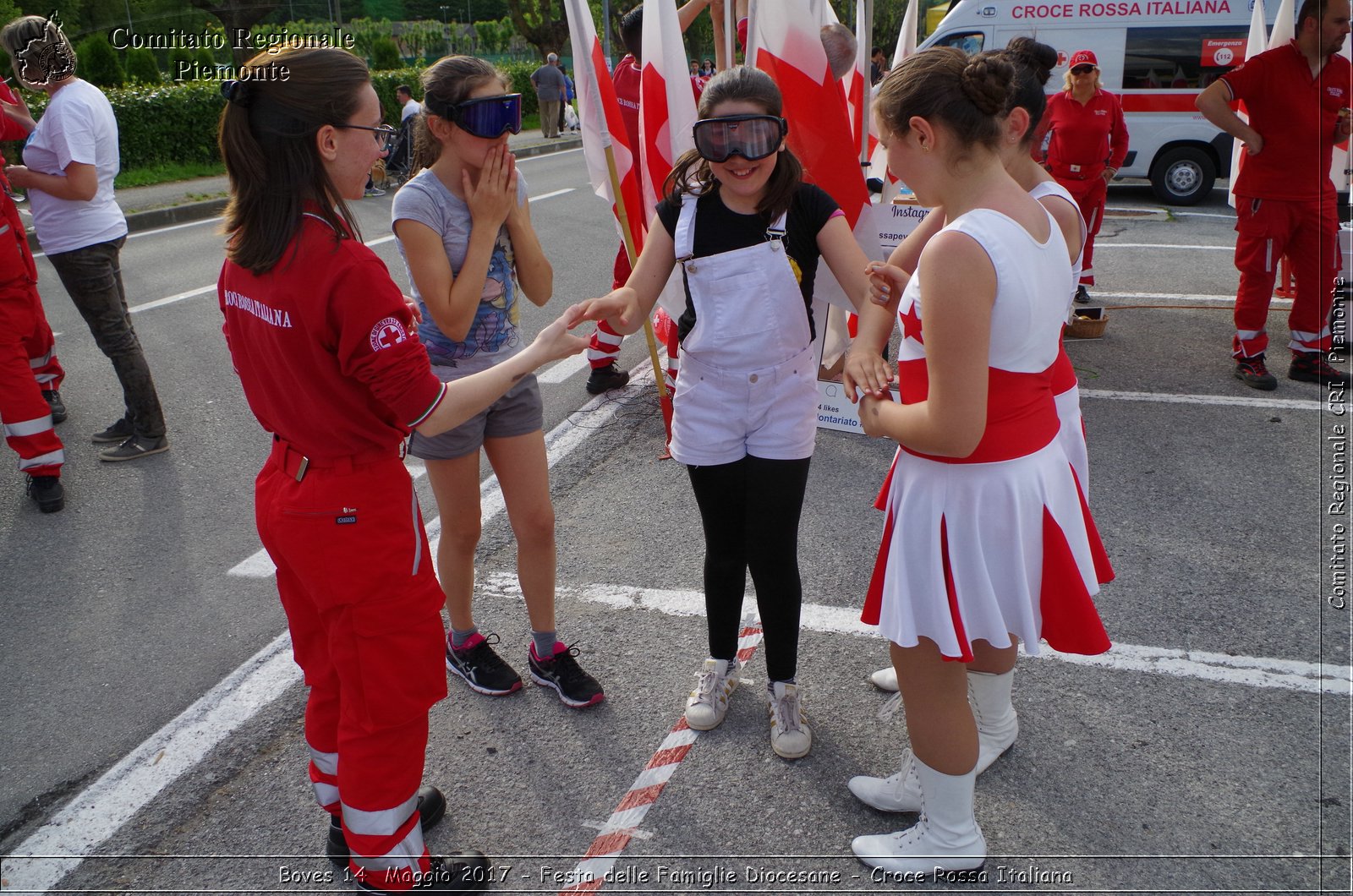 Boves 14  Maggio 2017 - Festa delle Famiglie Diocesane - Croce Rossa Italiana- Comitato Regionale del Piemonte