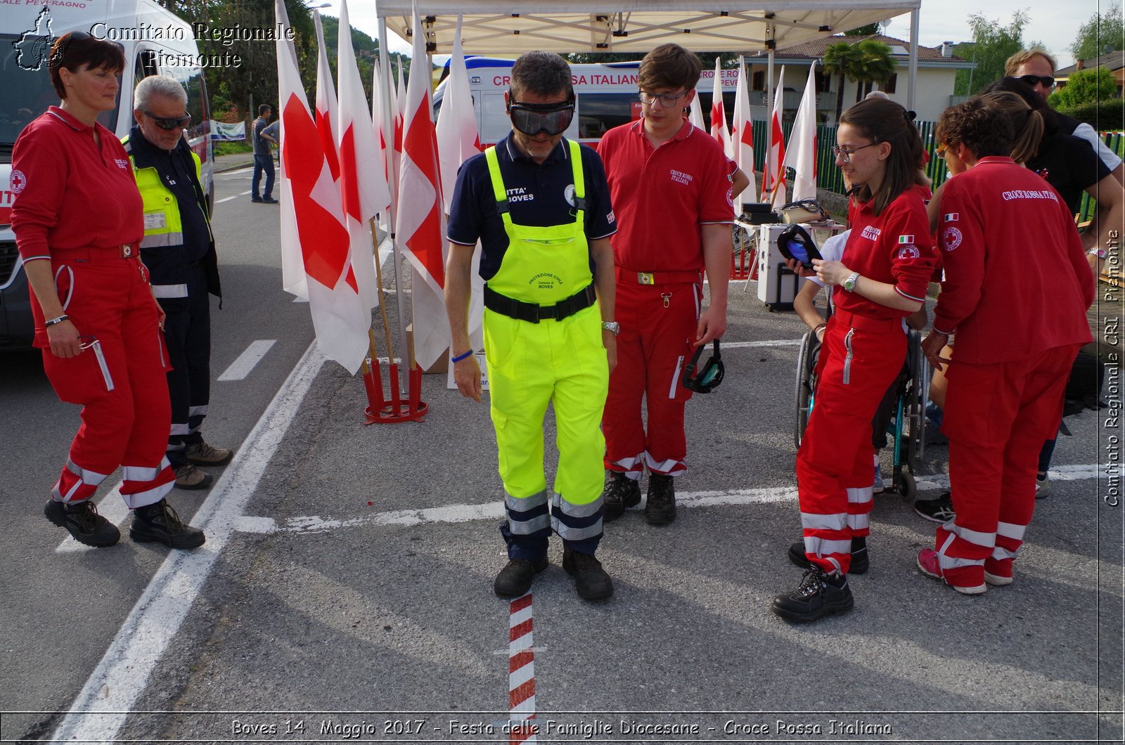 Boves 14  Maggio 2017 - Festa delle Famiglie Diocesane - Croce Rossa Italiana- Comitato Regionale del Piemonte