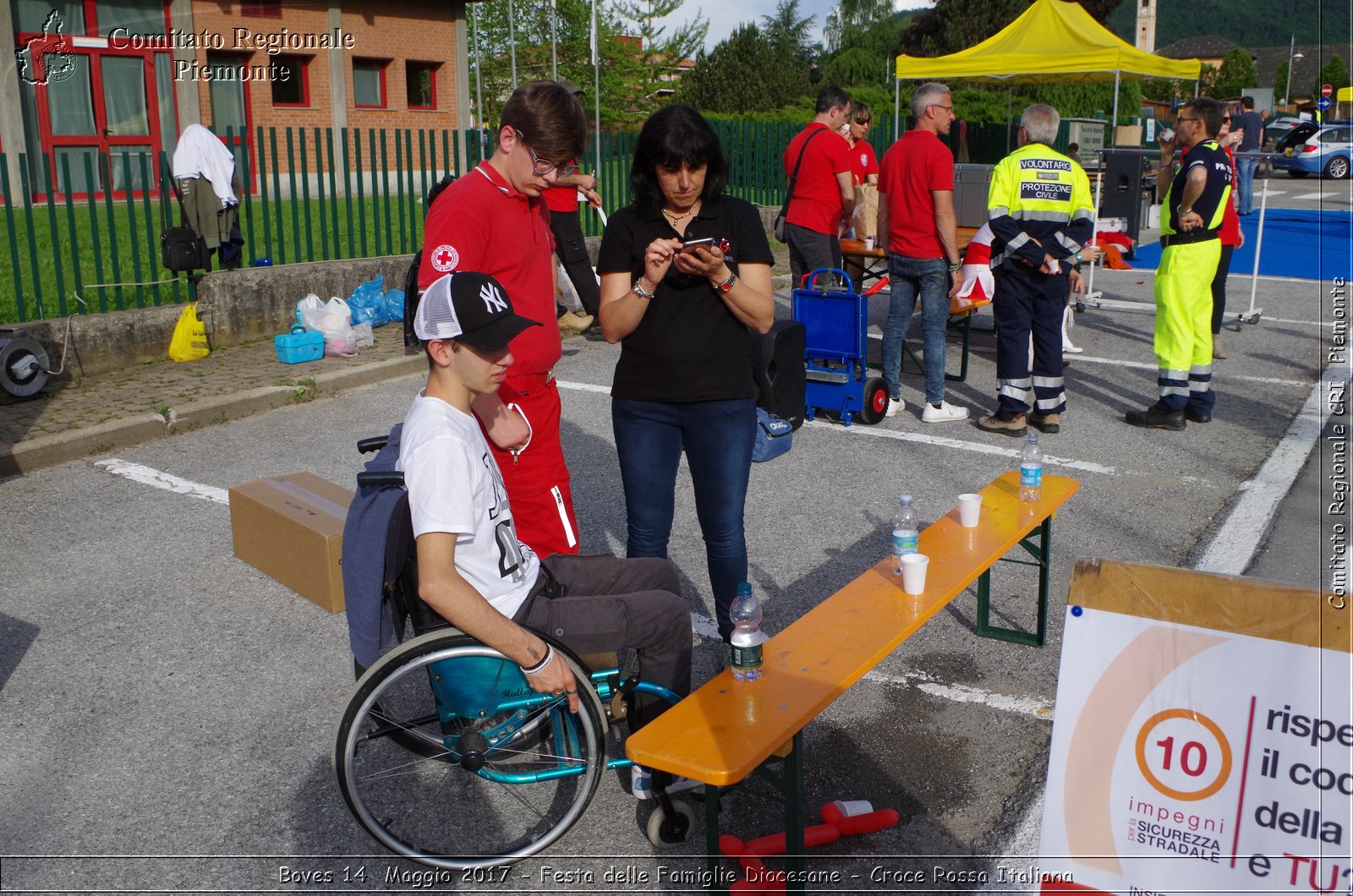 Boves 14  Maggio 2017 - Festa delle Famiglie Diocesane - Croce Rossa Italiana- Comitato Regionale del Piemonte