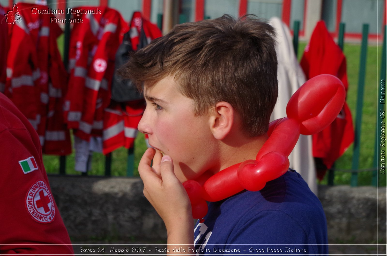 Boves 14  Maggio 2017 - Festa delle Famiglie Diocesane - Croce Rossa Italiana- Comitato Regionale del Piemonte