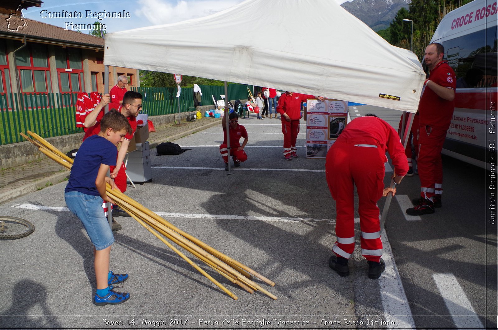 Boves 14  Maggio 2017 - Festa delle Famiglie Diocesane - Croce Rossa Italiana- Comitato Regionale del Piemonte