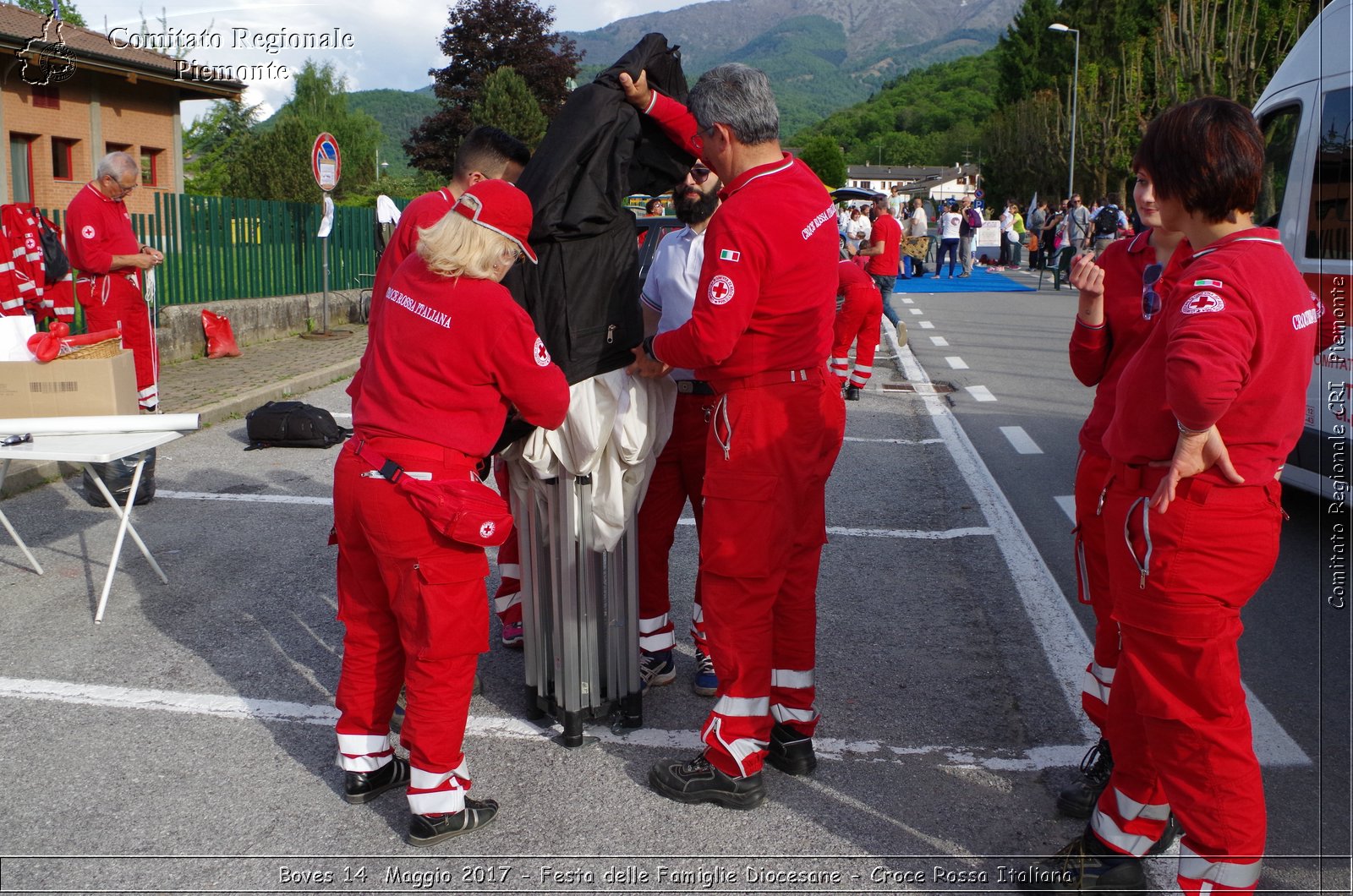 Boves 14  Maggio 2017 - Festa delle Famiglie Diocesane - Croce Rossa Italiana- Comitato Regionale del Piemonte