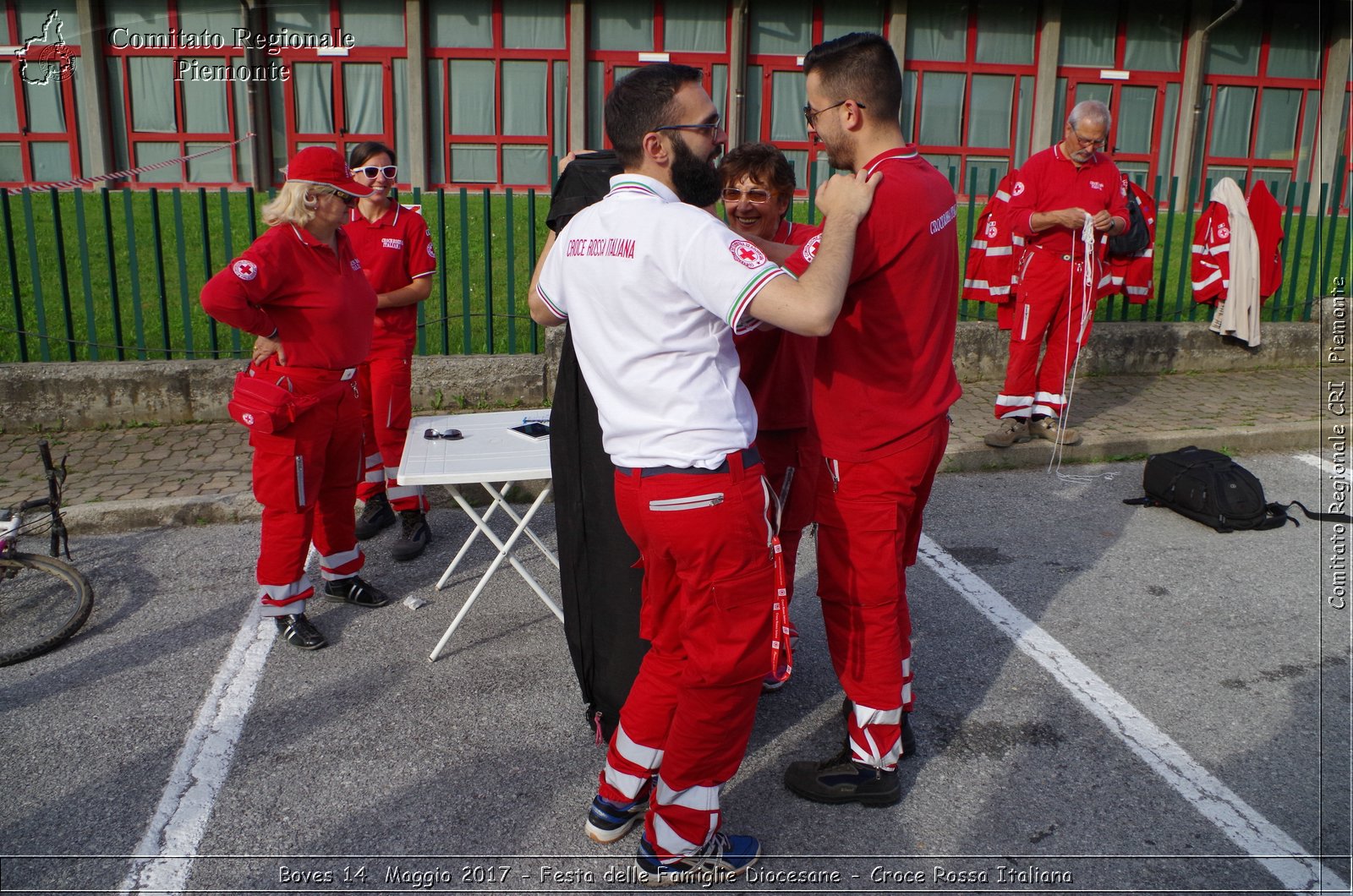 Boves 14  Maggio 2017 - Festa delle Famiglie Diocesane - Croce Rossa Italiana- Comitato Regionale del Piemonte