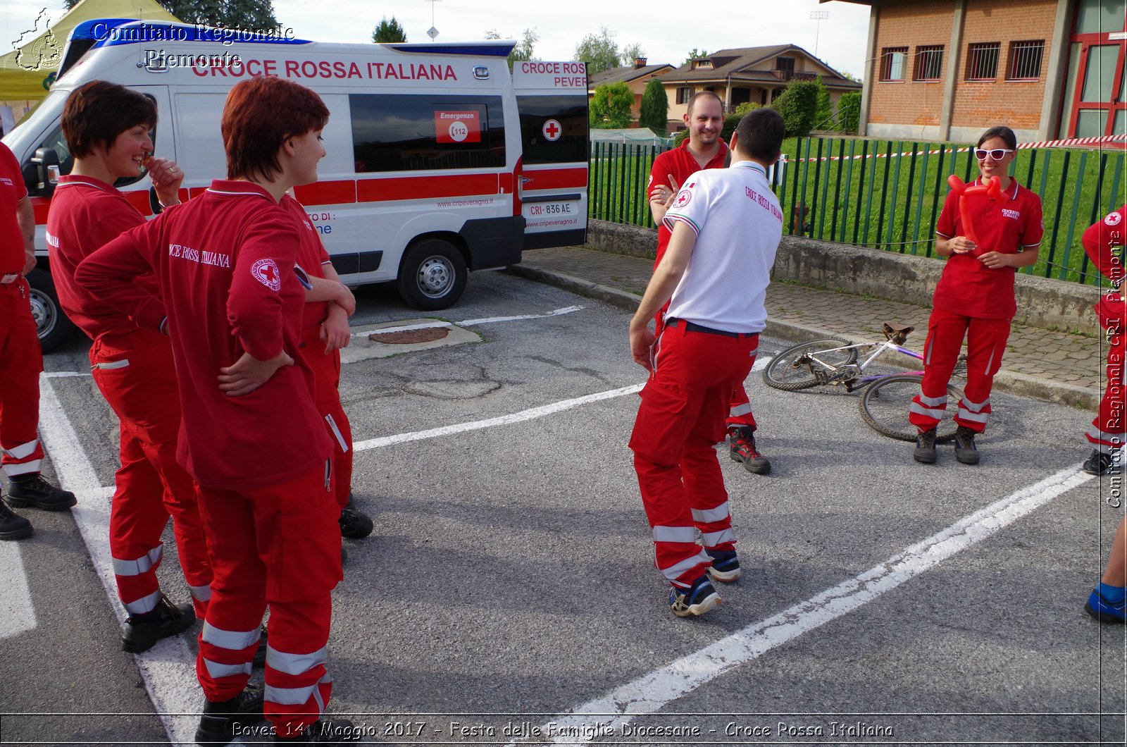 Boves 14  Maggio 2017 - Festa delle Famiglie Diocesane - Croce Rossa Italiana- Comitato Regionale del Piemonte