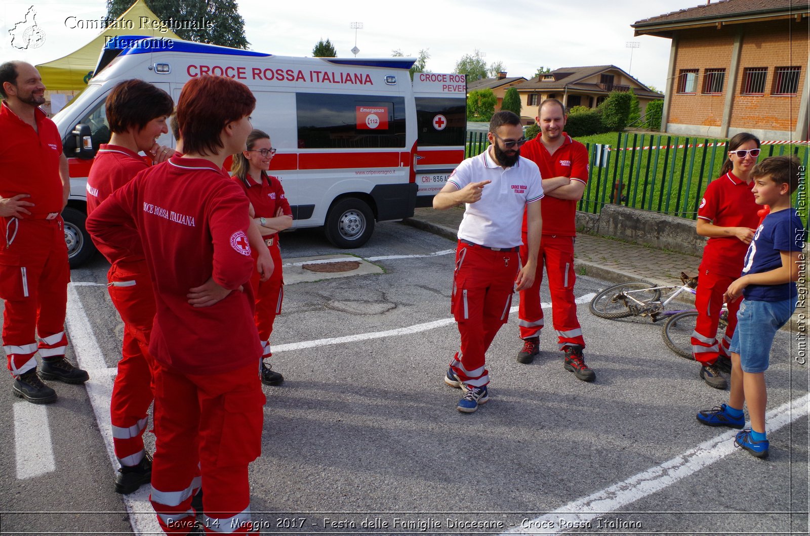 Boves 14  Maggio 2017 - Festa delle Famiglie Diocesane - Croce Rossa Italiana- Comitato Regionale del Piemonte