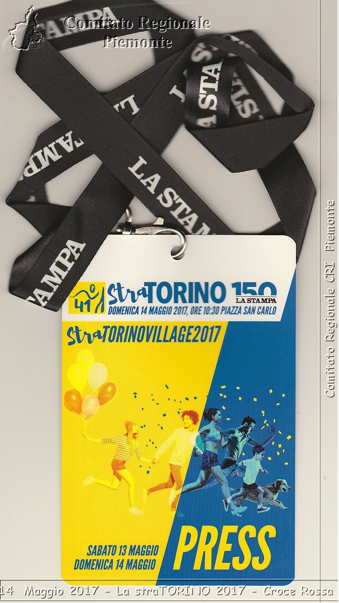 Torino 14 Maggio 2017 - La straTORINO 2017 - Croce Rossa Italiana- Comitato Regionale del Piemonte