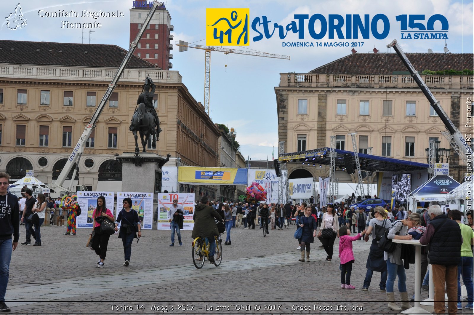 Torino 14 Maggio 2017 - La straTORINO 2017 - Croce Rossa Italiana- Comitato Regionale del Piemonte