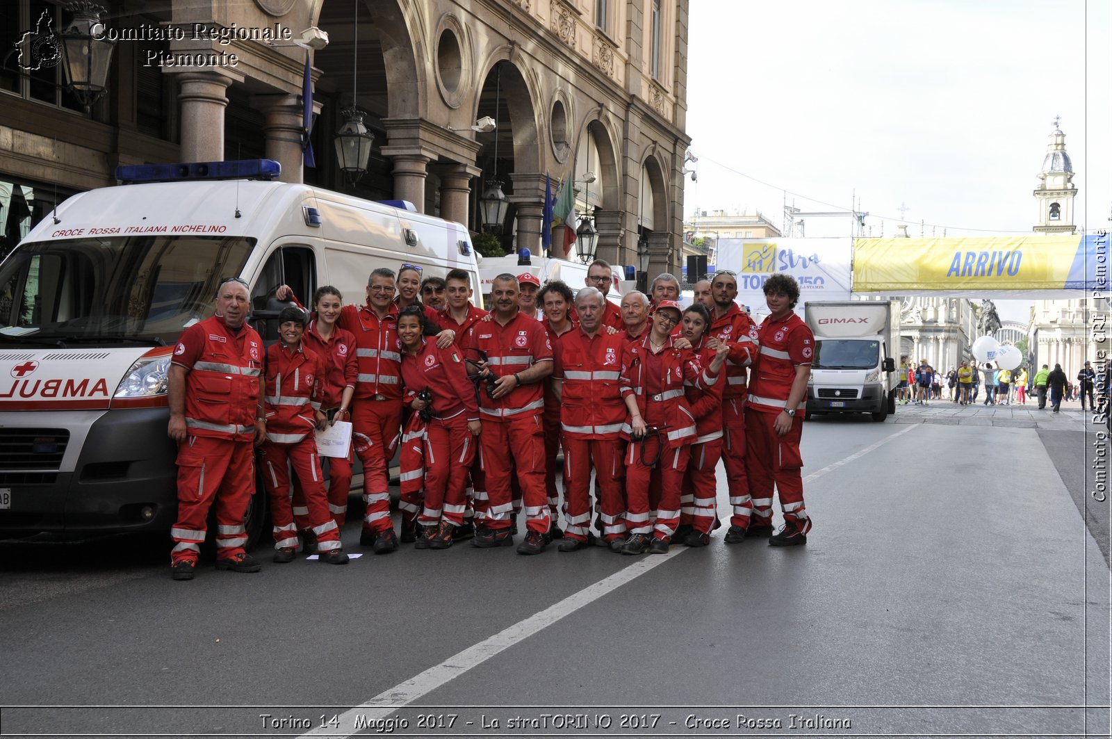 Torino 14 Maggio 2017 - La straTORINO 2017 - Croce Rossa Italiana- Comitato Regionale del Piemonte