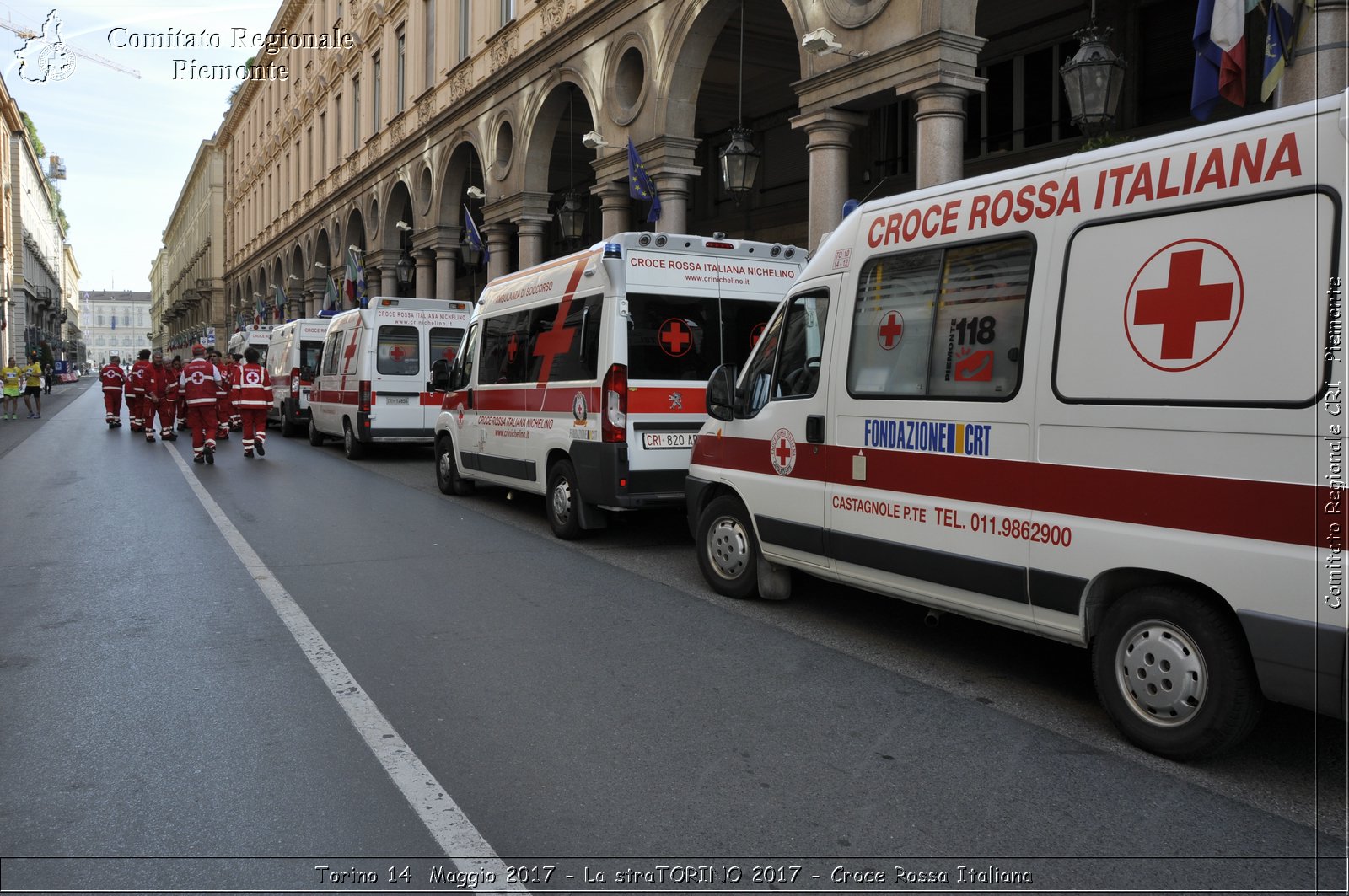 Torino 14 Maggio 2017 - La straTORINO 2017 - Croce Rossa Italiana- Comitato Regionale del Piemonte