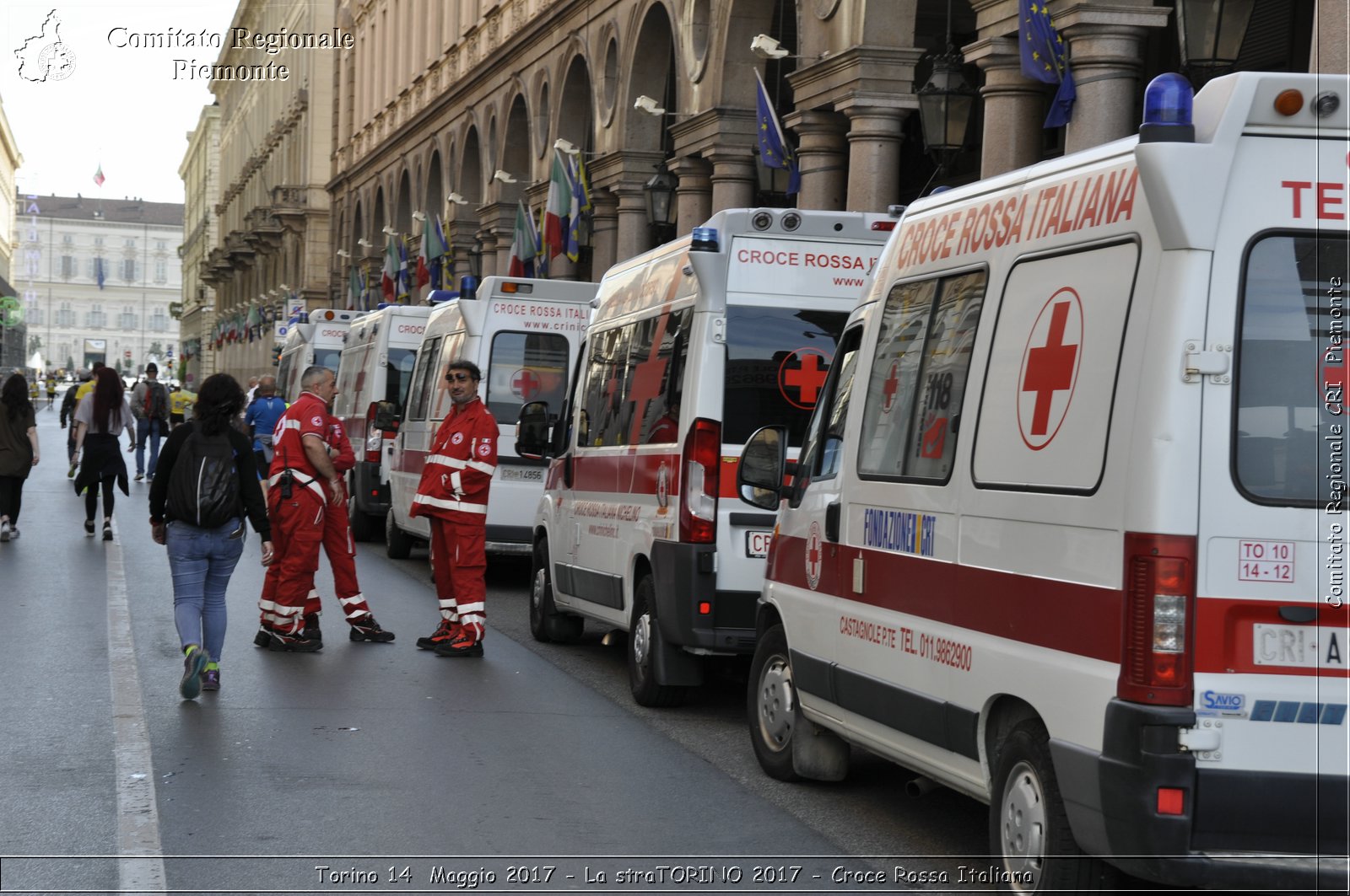 Torino 14 Maggio 2017 - La straTORINO 2017 - Croce Rossa Italiana- Comitato Regionale del Piemonte