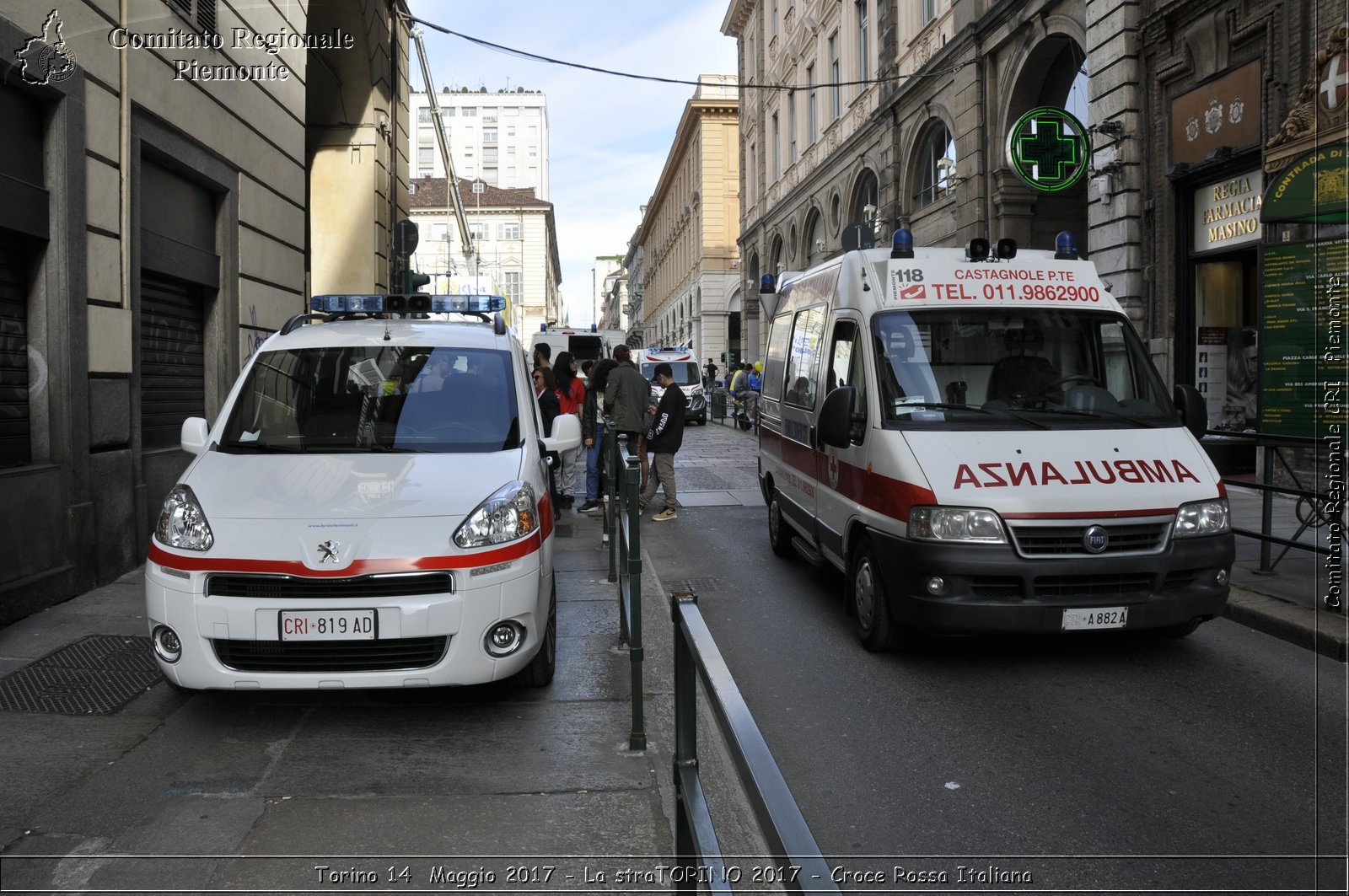 Torino 14 Maggio 2017 - La straTORINO 2017 - Croce Rossa Italiana- Comitato Regionale del Piemonte