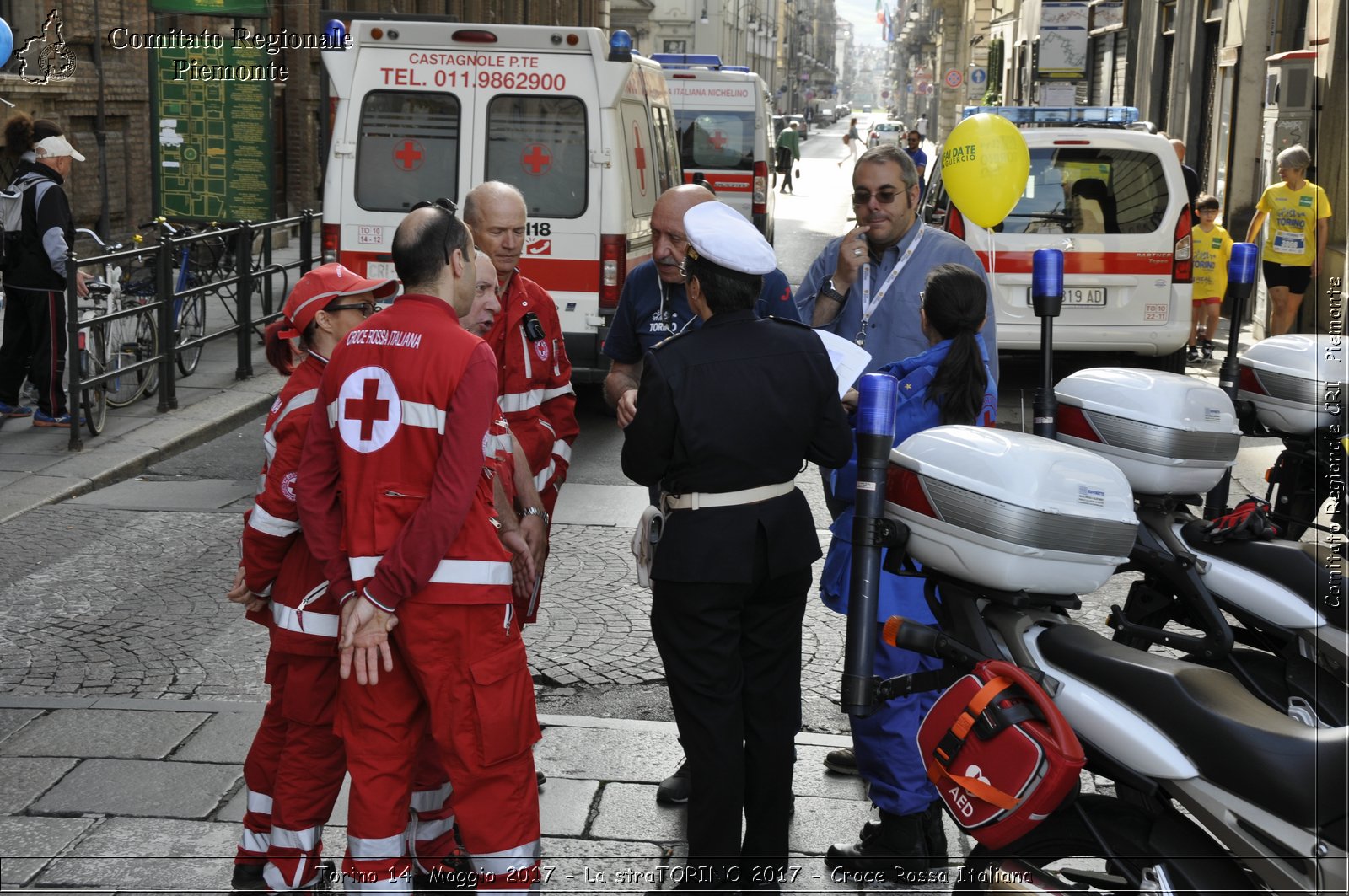 Torino 14 Maggio 2017 - La straTORINO 2017 - Croce Rossa Italiana- Comitato Regionale del Piemonte