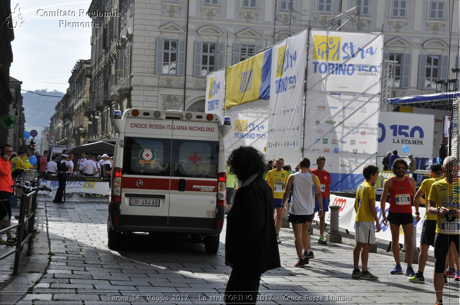 Torino 14 Maggio 2017 - La straTORINO 2017 - Croce Rossa Italiana- Comitato Regionale del Piemonte