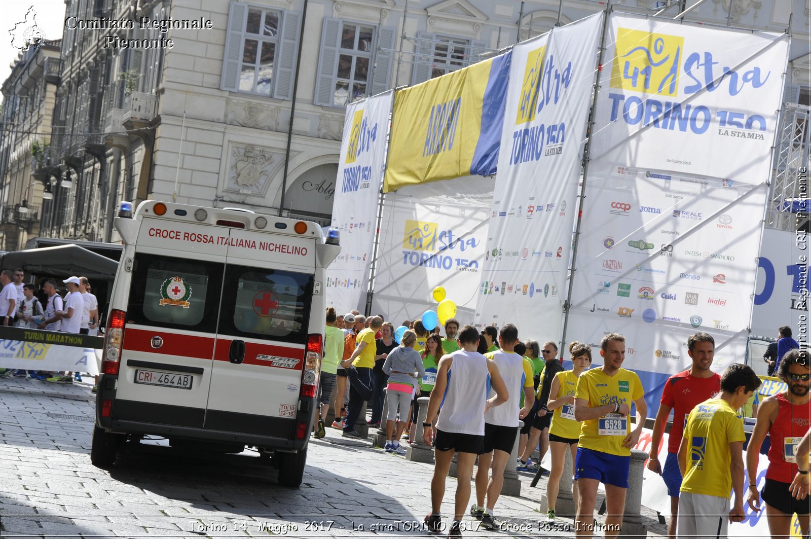 Torino 14 Maggio 2017 - La straTORINO 2017 - Croce Rossa Italiana- Comitato Regionale del Piemonte