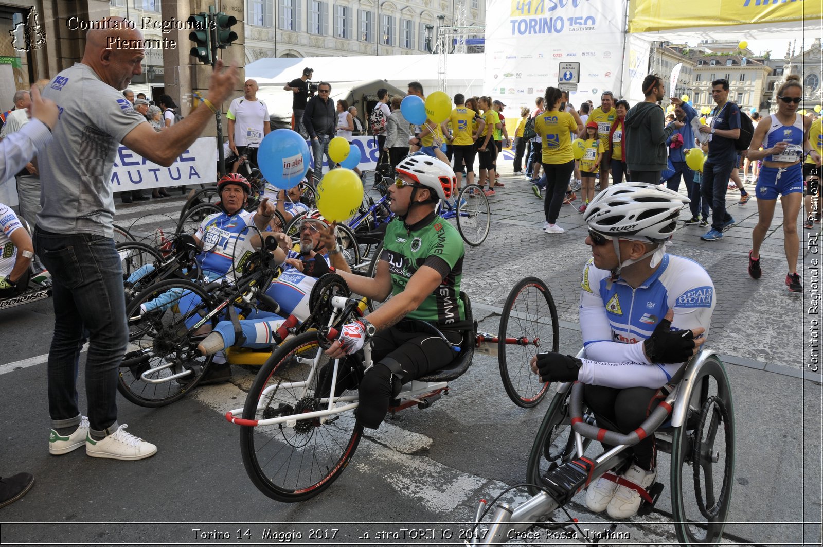 Torino 14 Maggio 2017 - La straTORINO 2017 - Croce Rossa Italiana- Comitato Regionale del Piemonte